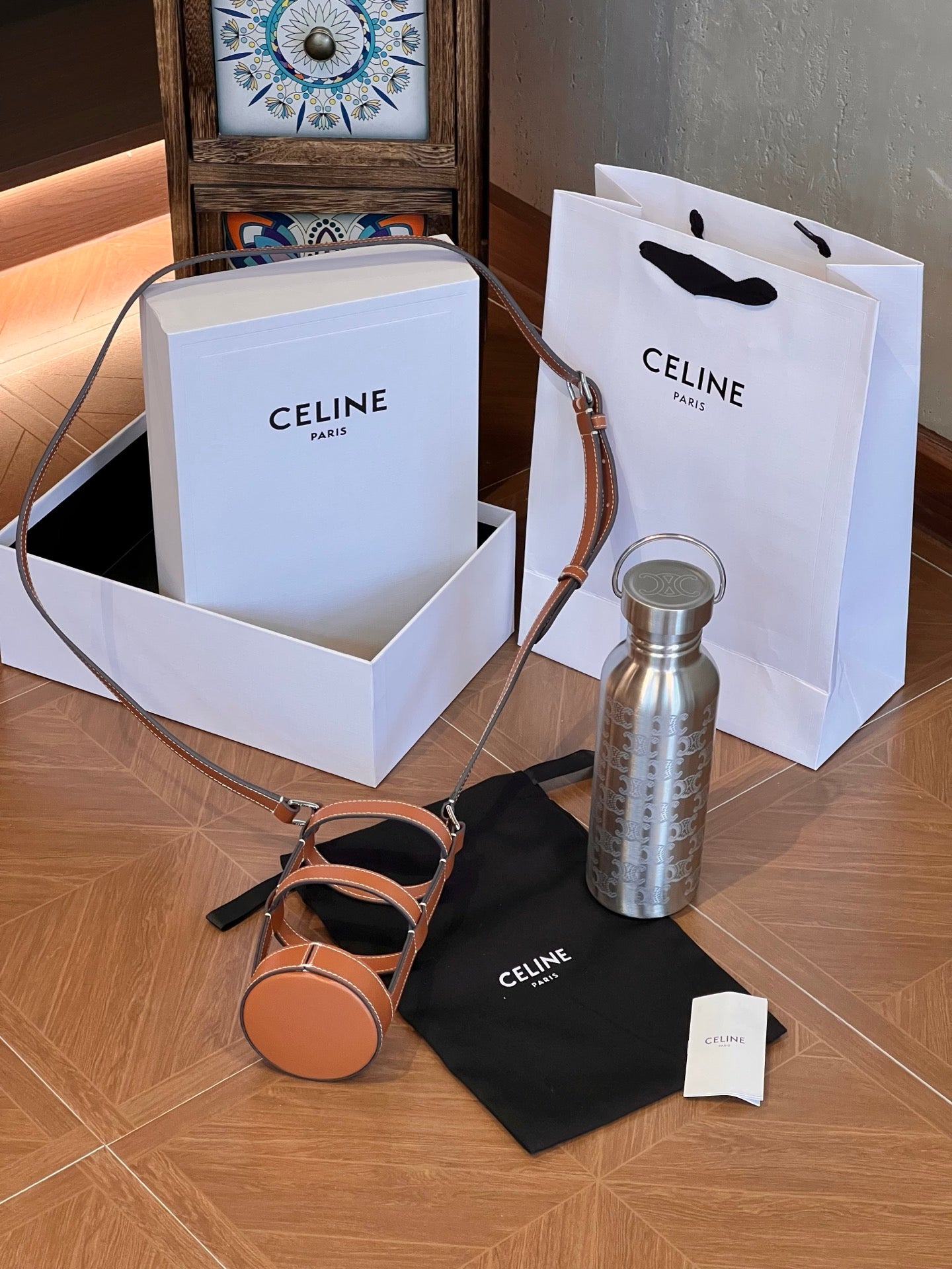 CELINE TRIOMPHE STEEL BOTTLE