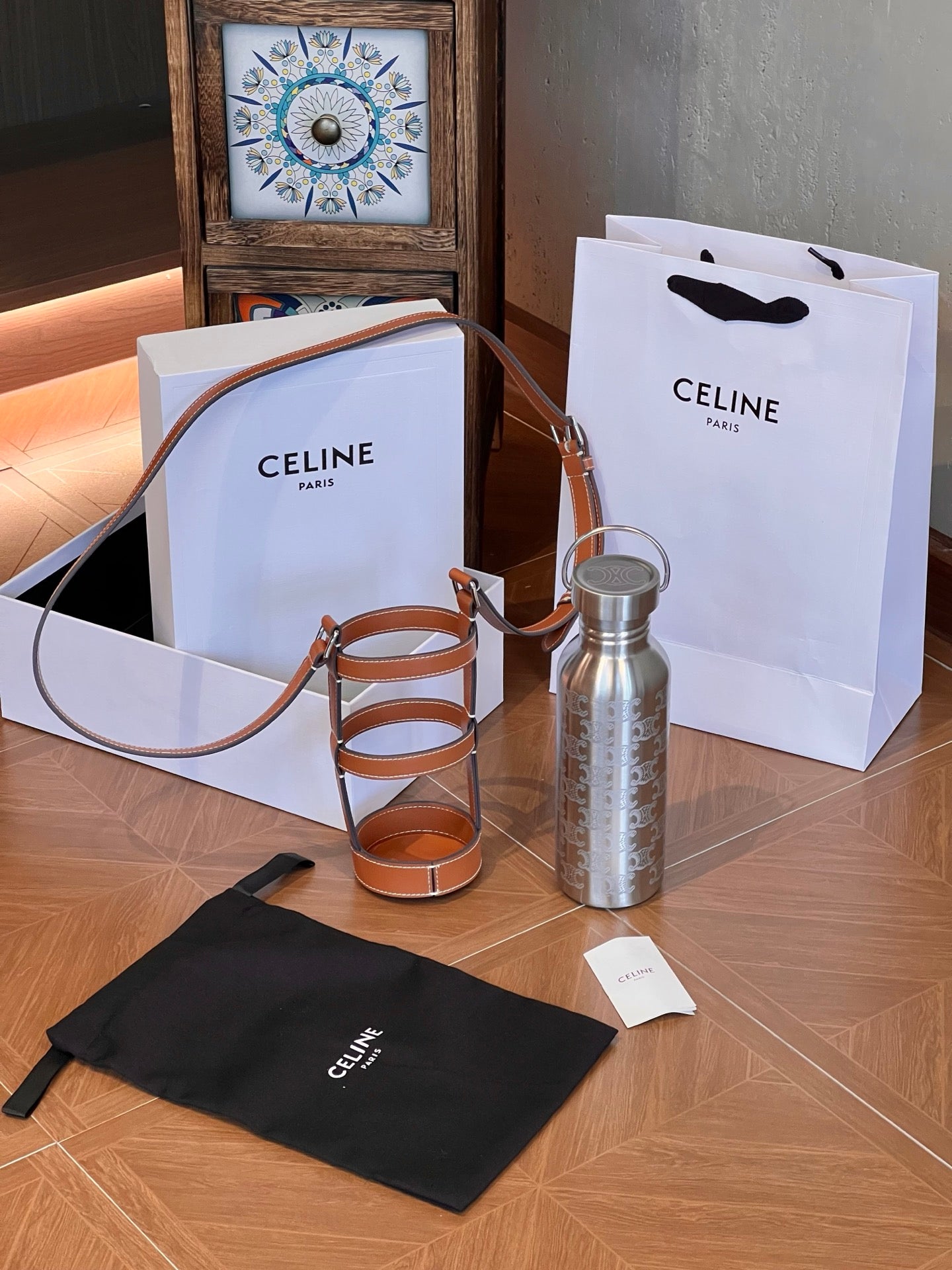 CELINE TRIOMPHE STEEL BOTTLE