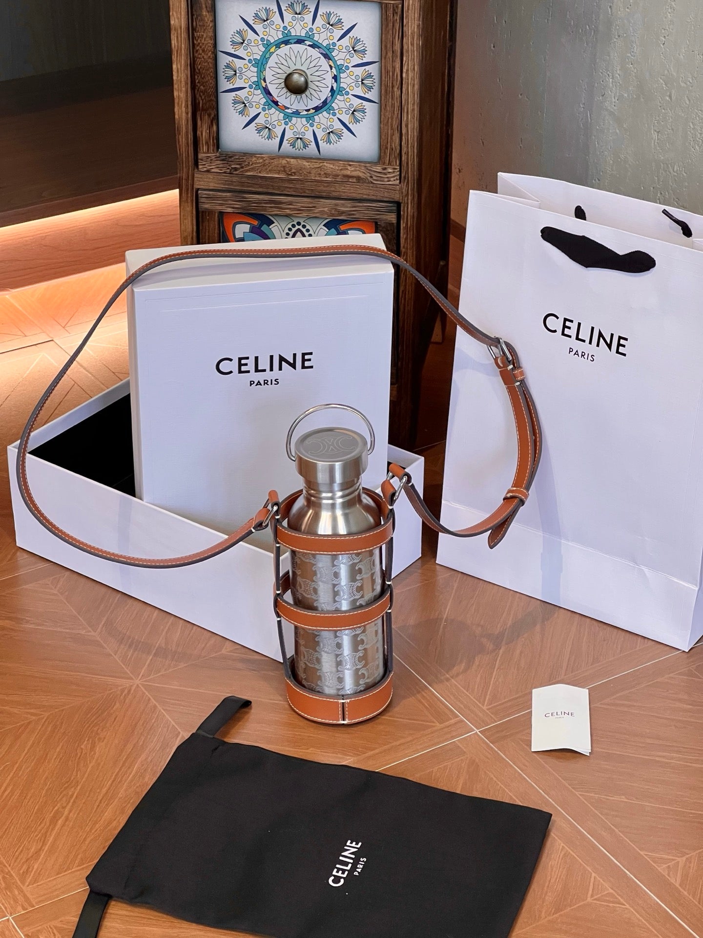 CELINE TRIOMPHE STEEL BOTTLE
