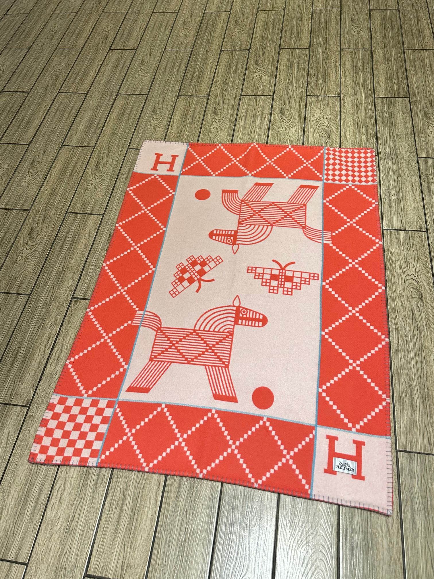 HERMES AVALON THROW BLANKET