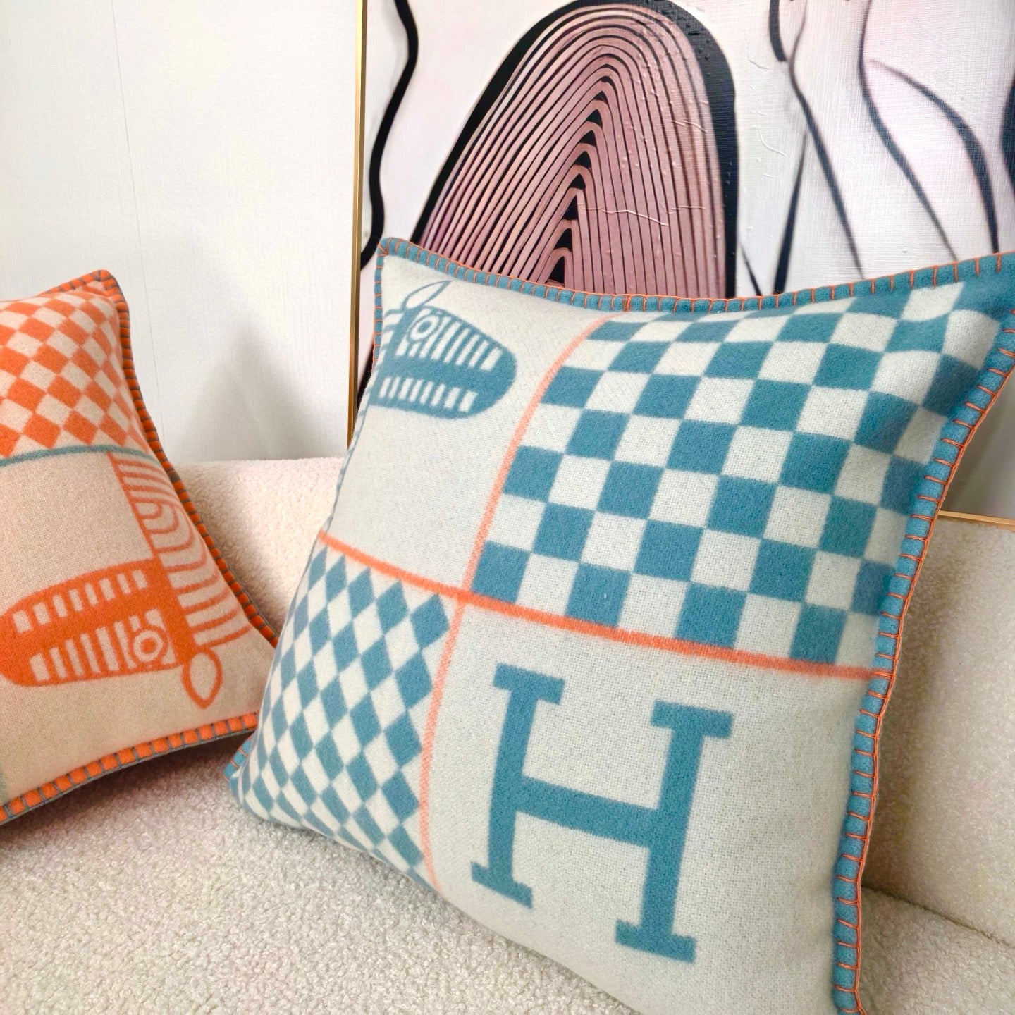 HERMES AVALON THROW PILLOW