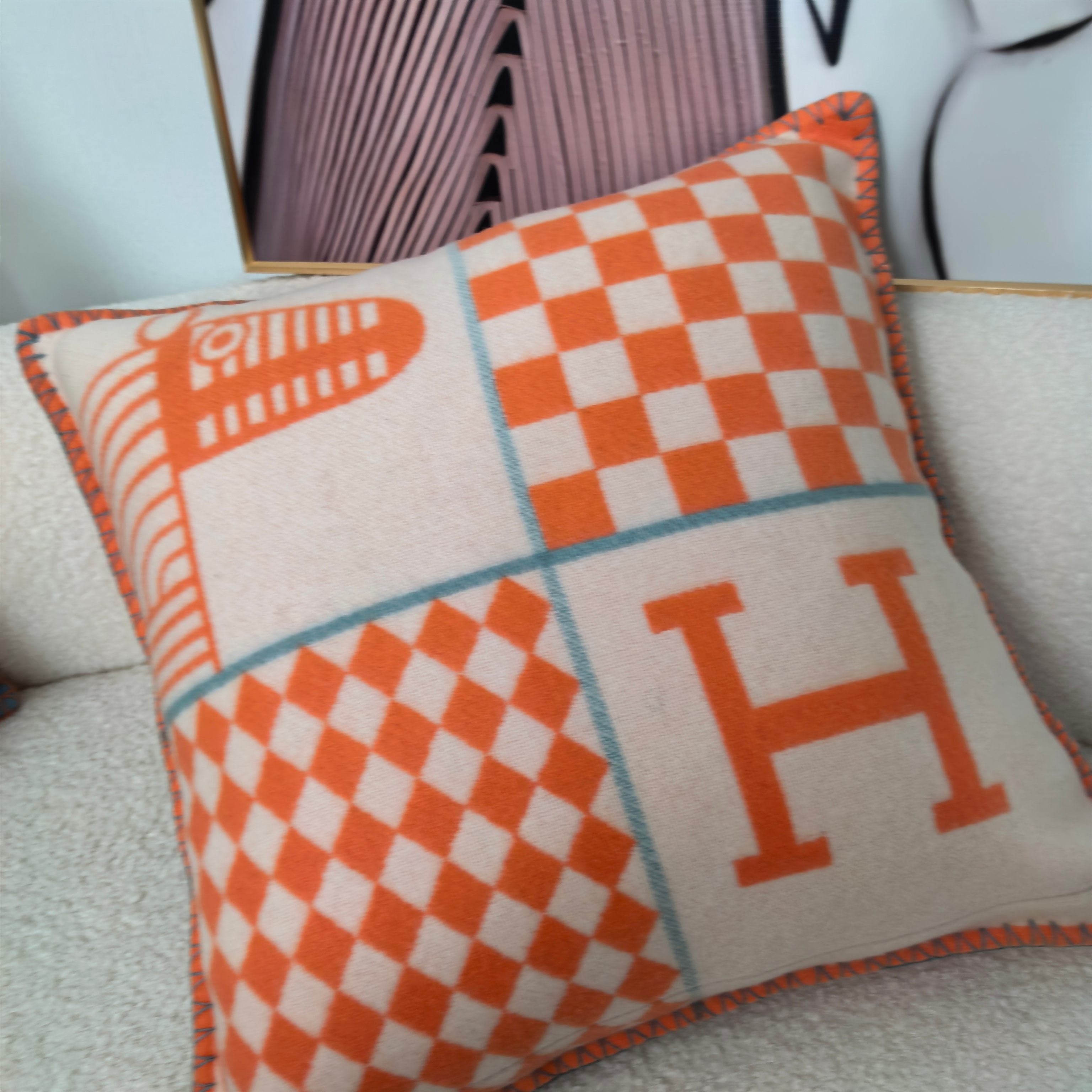 HERMES AVALON THROW PILLOW