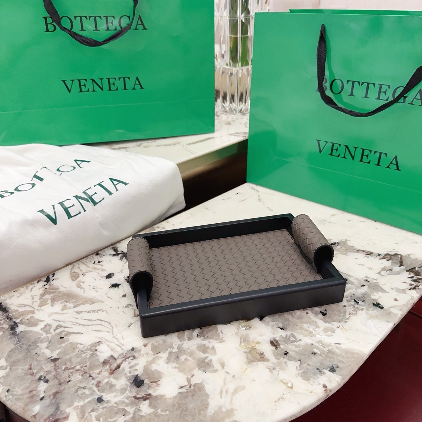 BOTTEGA SERVING TRAY SET