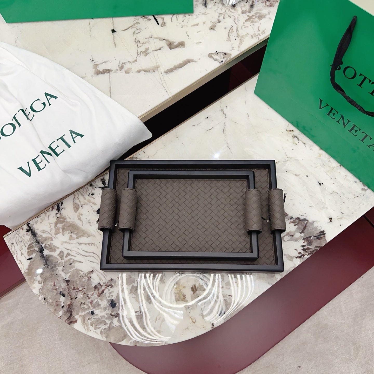 BOTTEGA SERVING TRAY SET