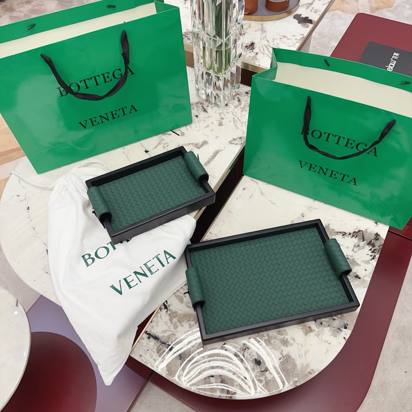 BOTTEGA SERVING TRAY SET