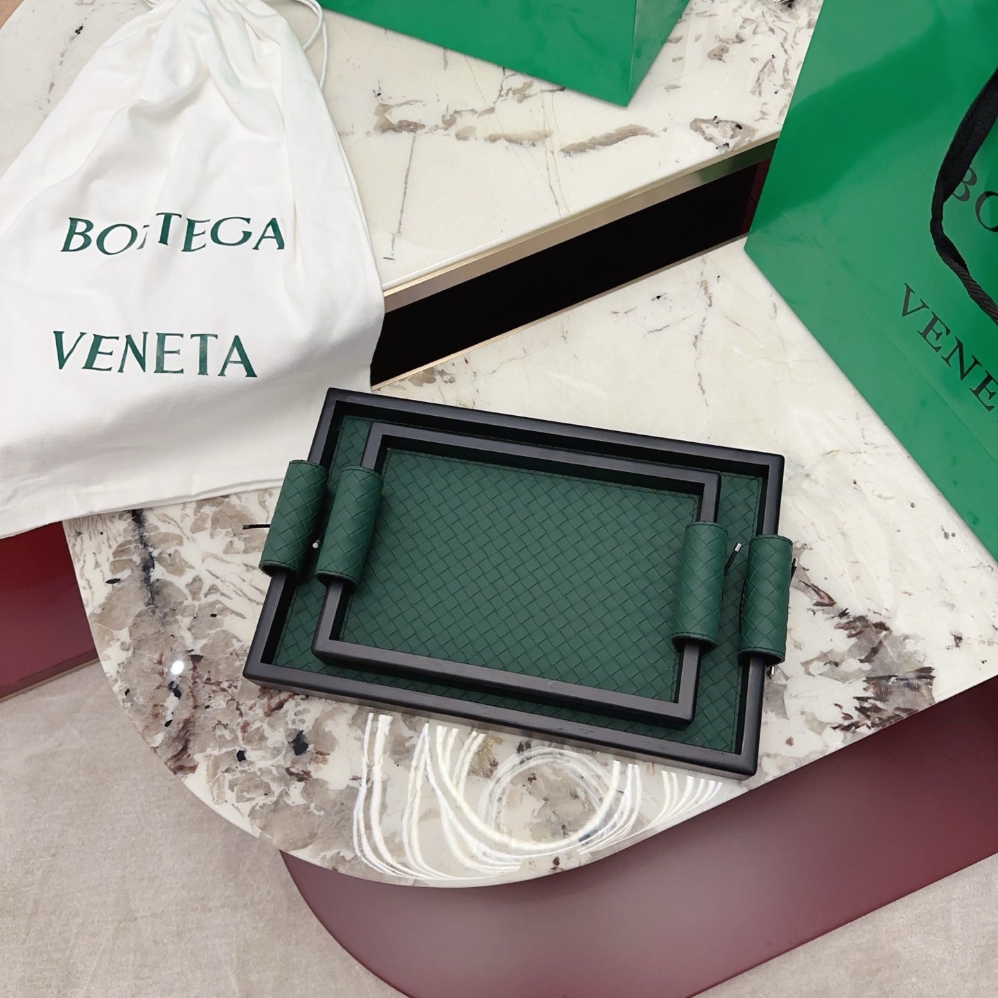 BOTTEGA SERVING TRAY SET