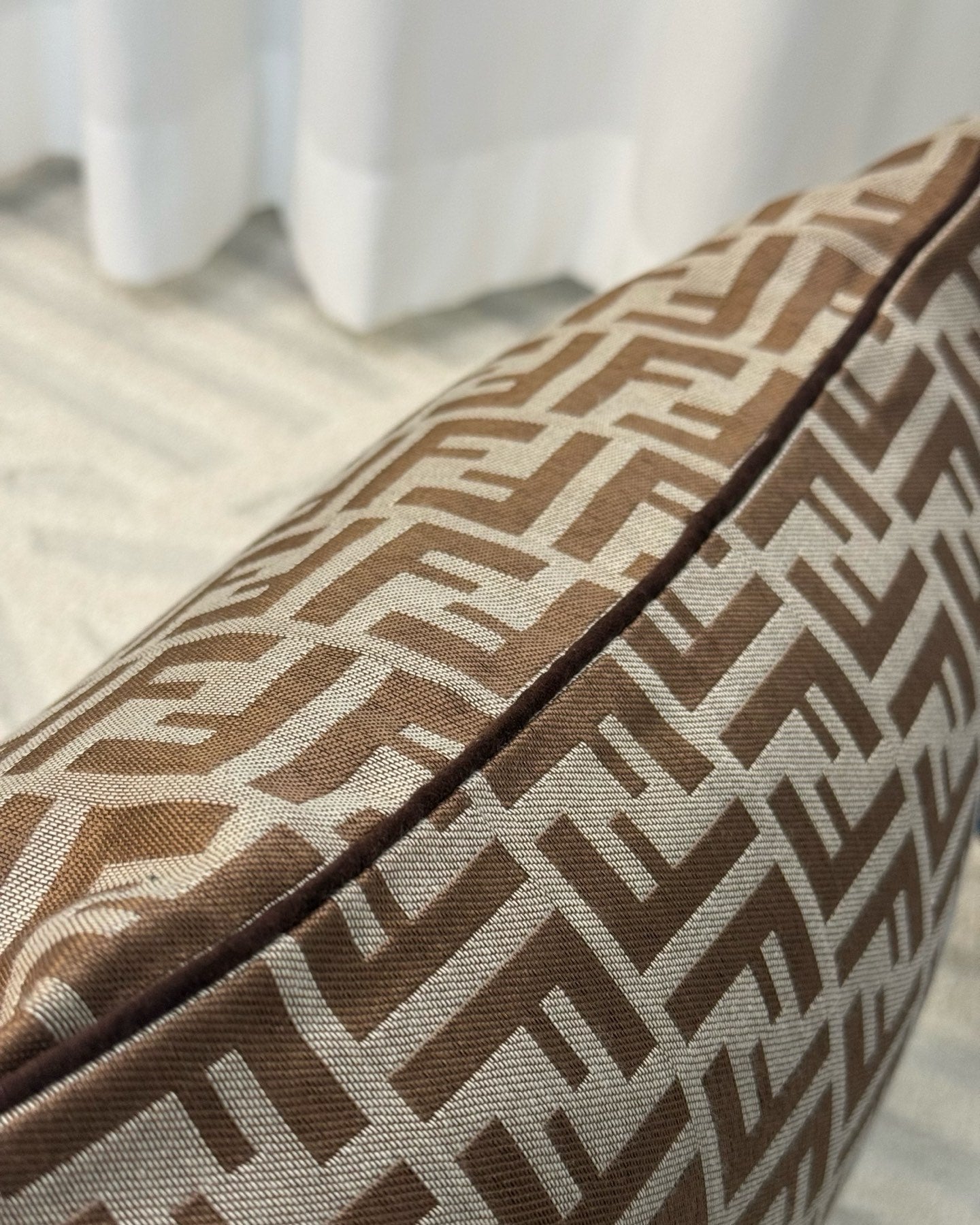 FENDI MONOGRAM THROW PILLOW