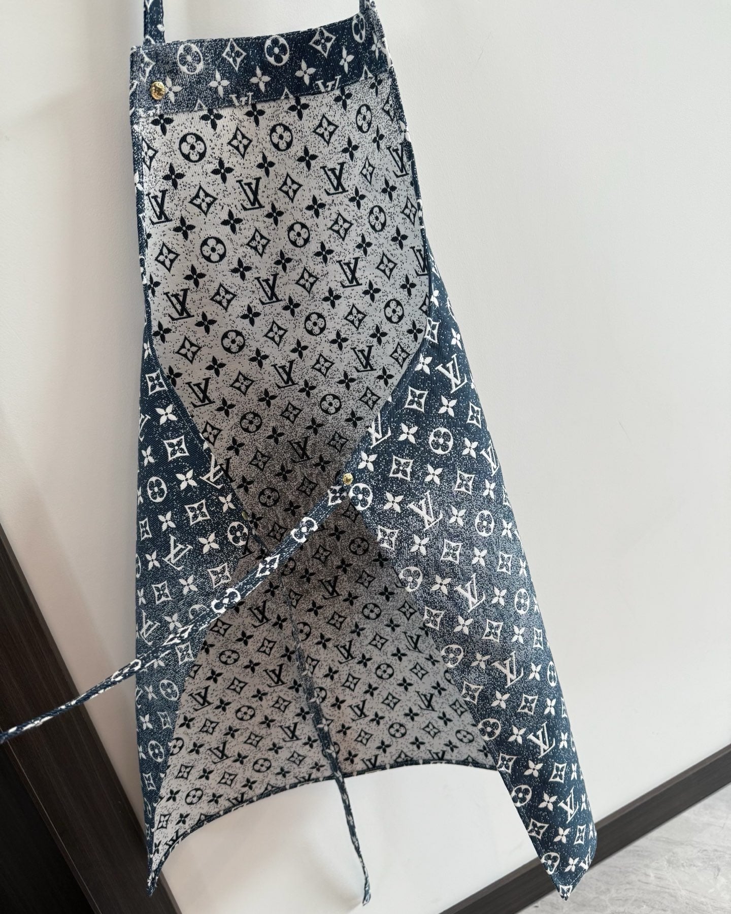 CUSTOM LV DENIM APRON