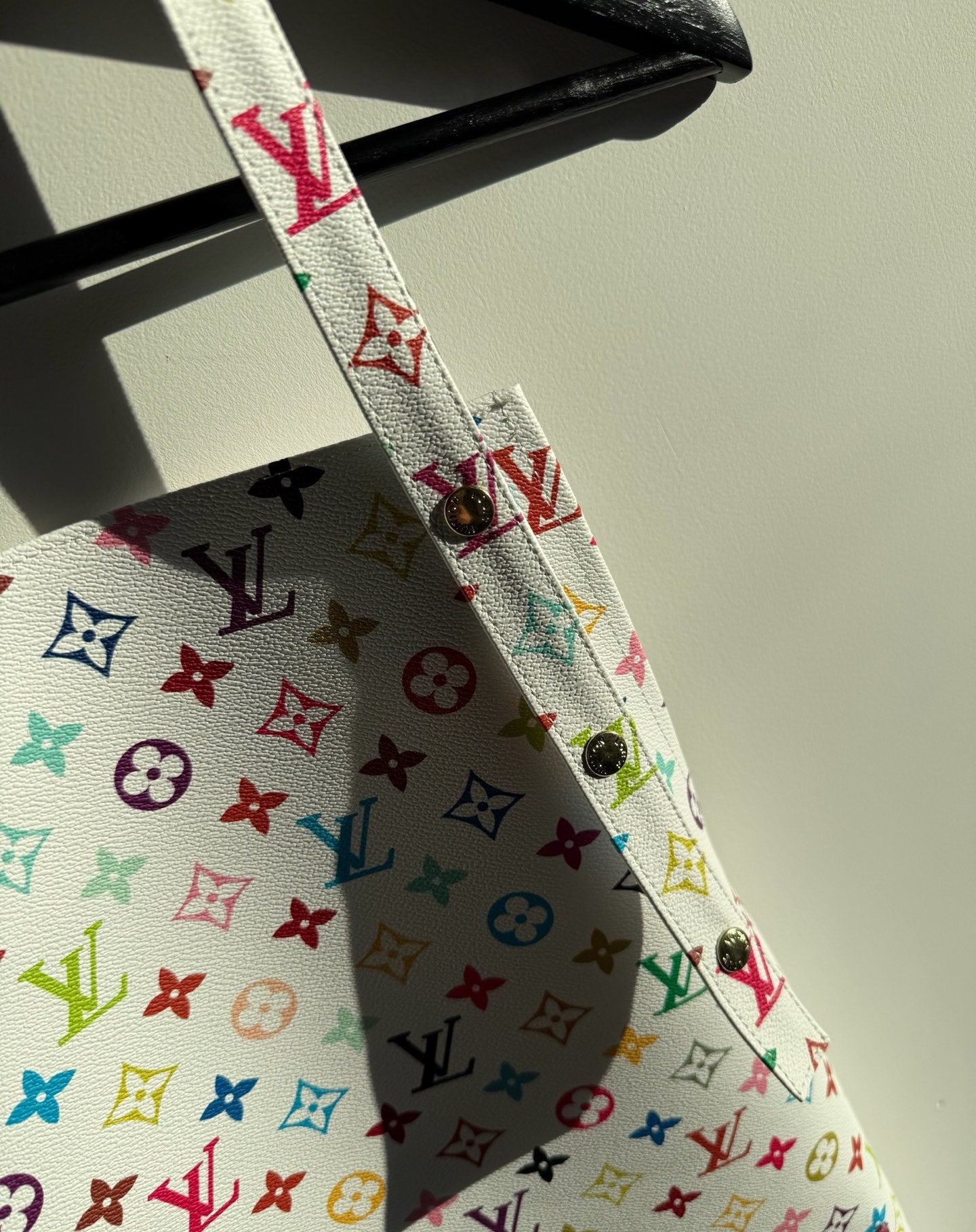 CUSTOM LV LEATHER APRON (MURAKAMI) – THE VAULT CHAMBER™