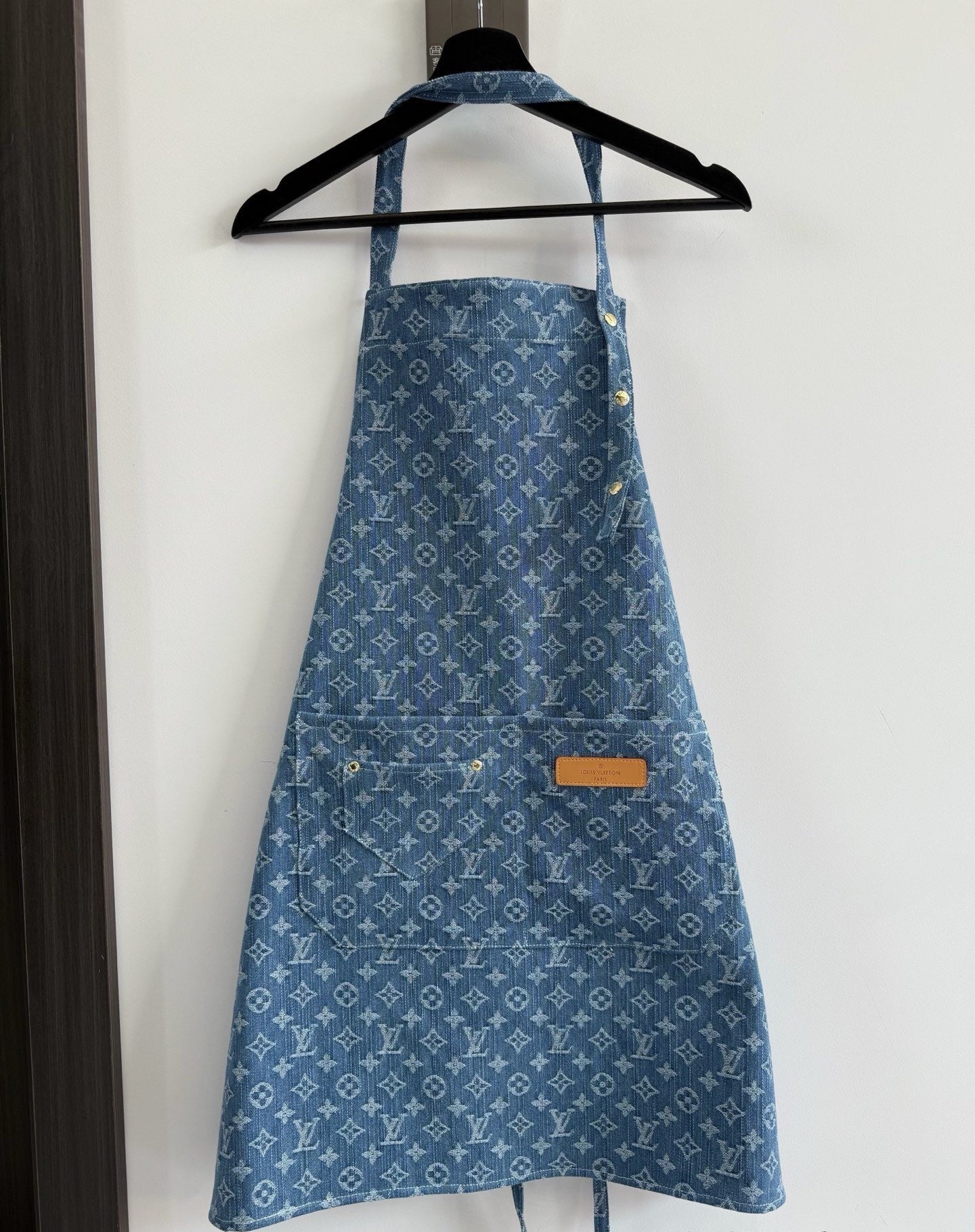CUSTOM LV DENIM APRON