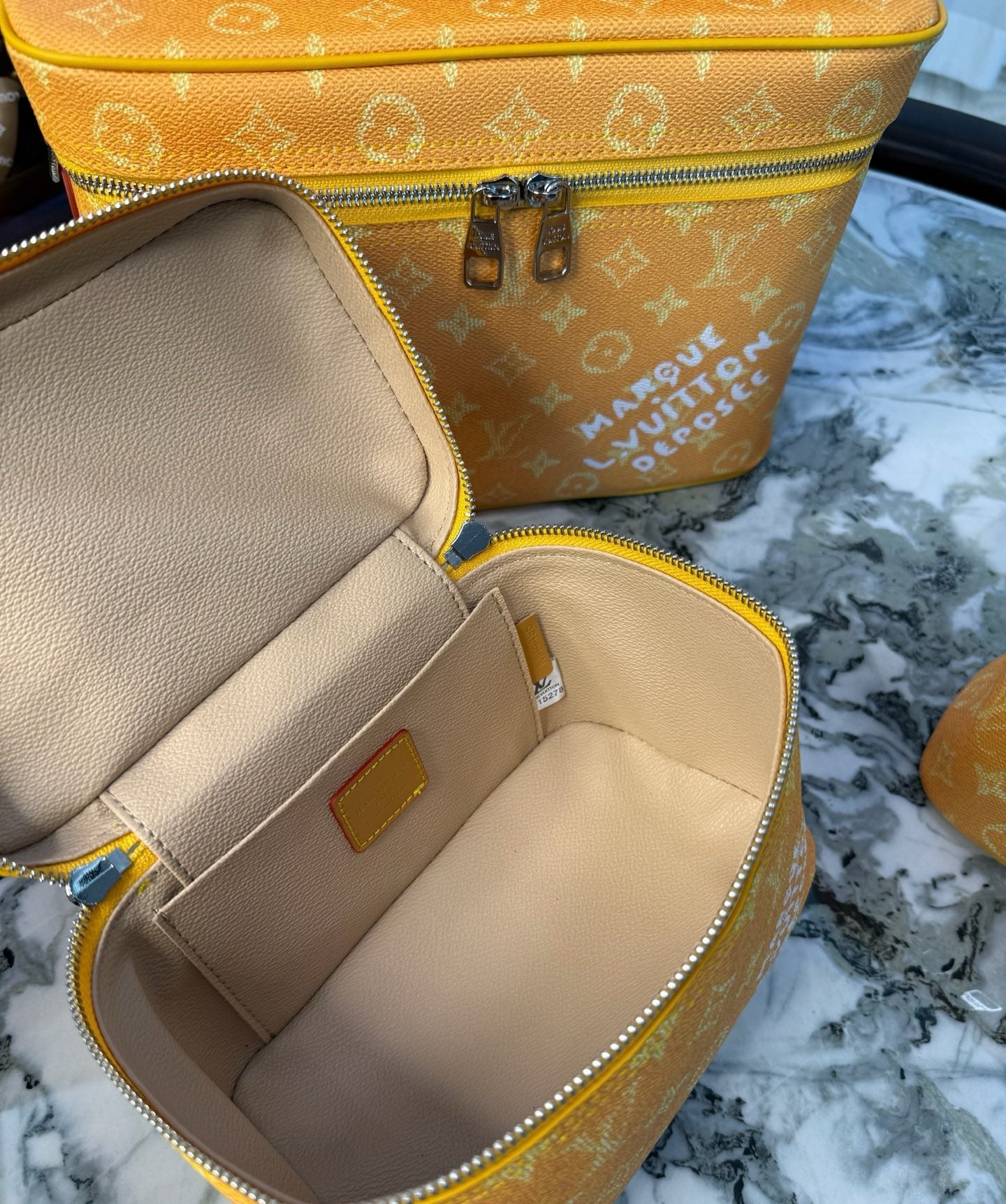 CUSTOM LV MAKE UP VANITY BAG (PHARRELL)