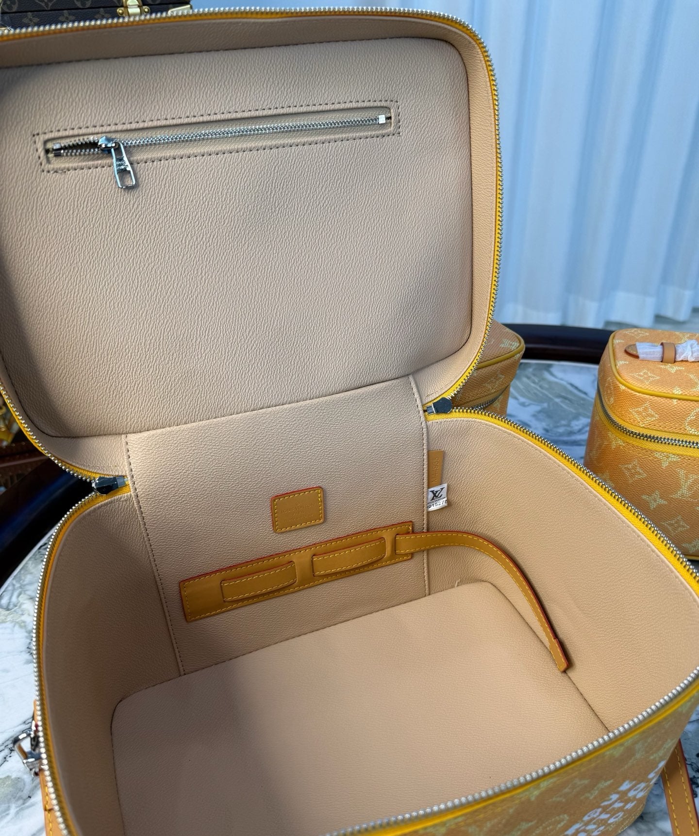 CUSTOM LV MAKE UP VANITY BAG (PHARRELL)