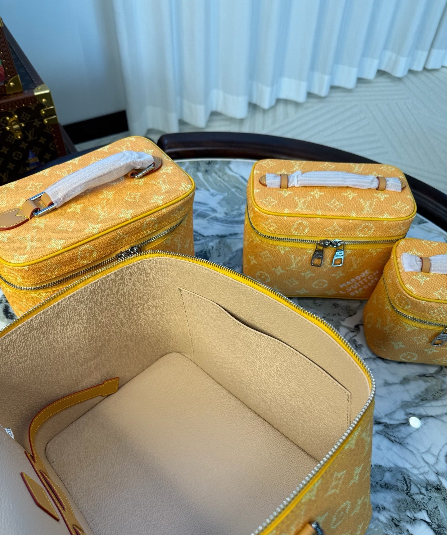 CUSTOM LV MAKE UP VANITY BAG (PHARRELL)