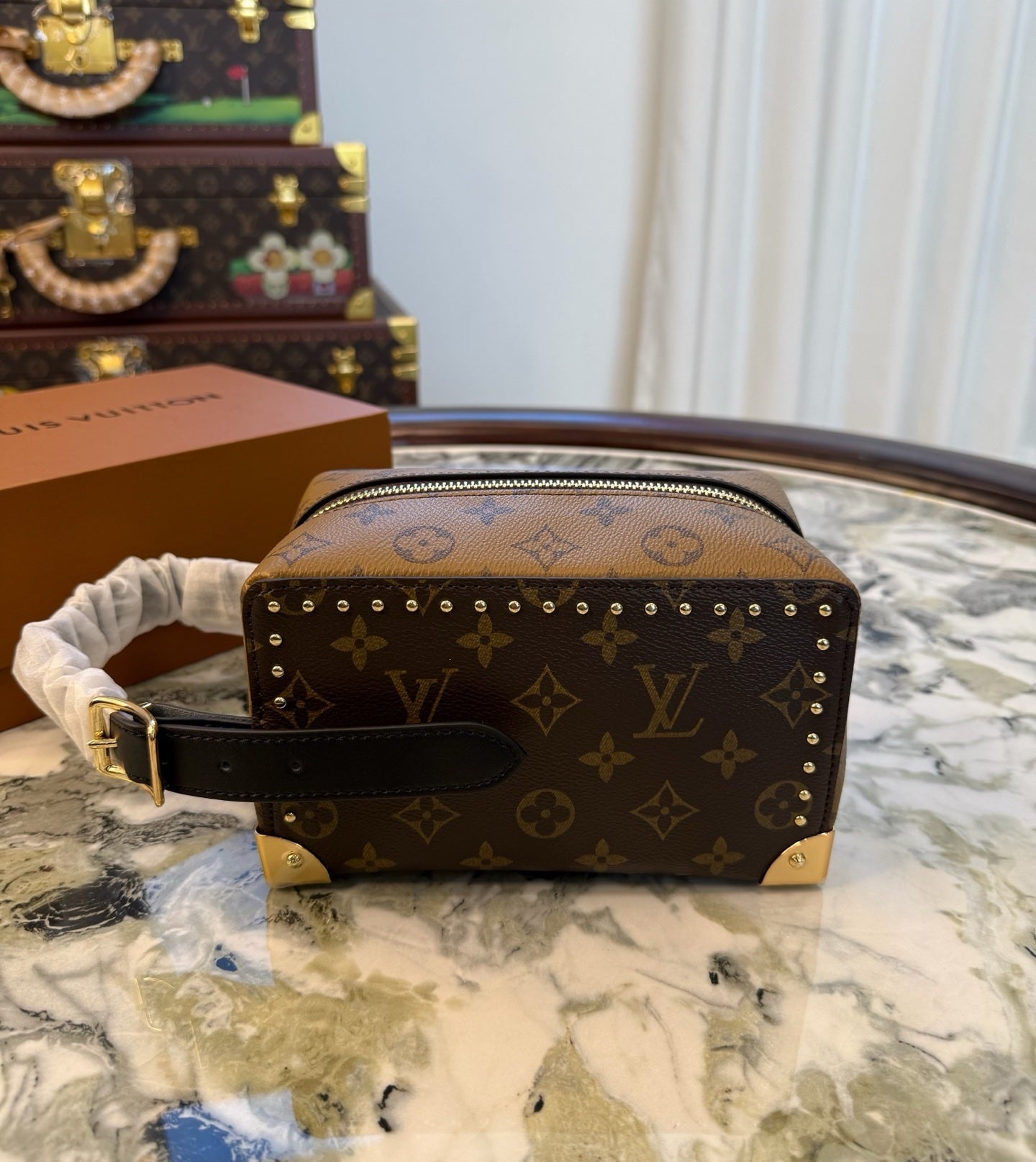 CUSTOM LV VANITY CASE