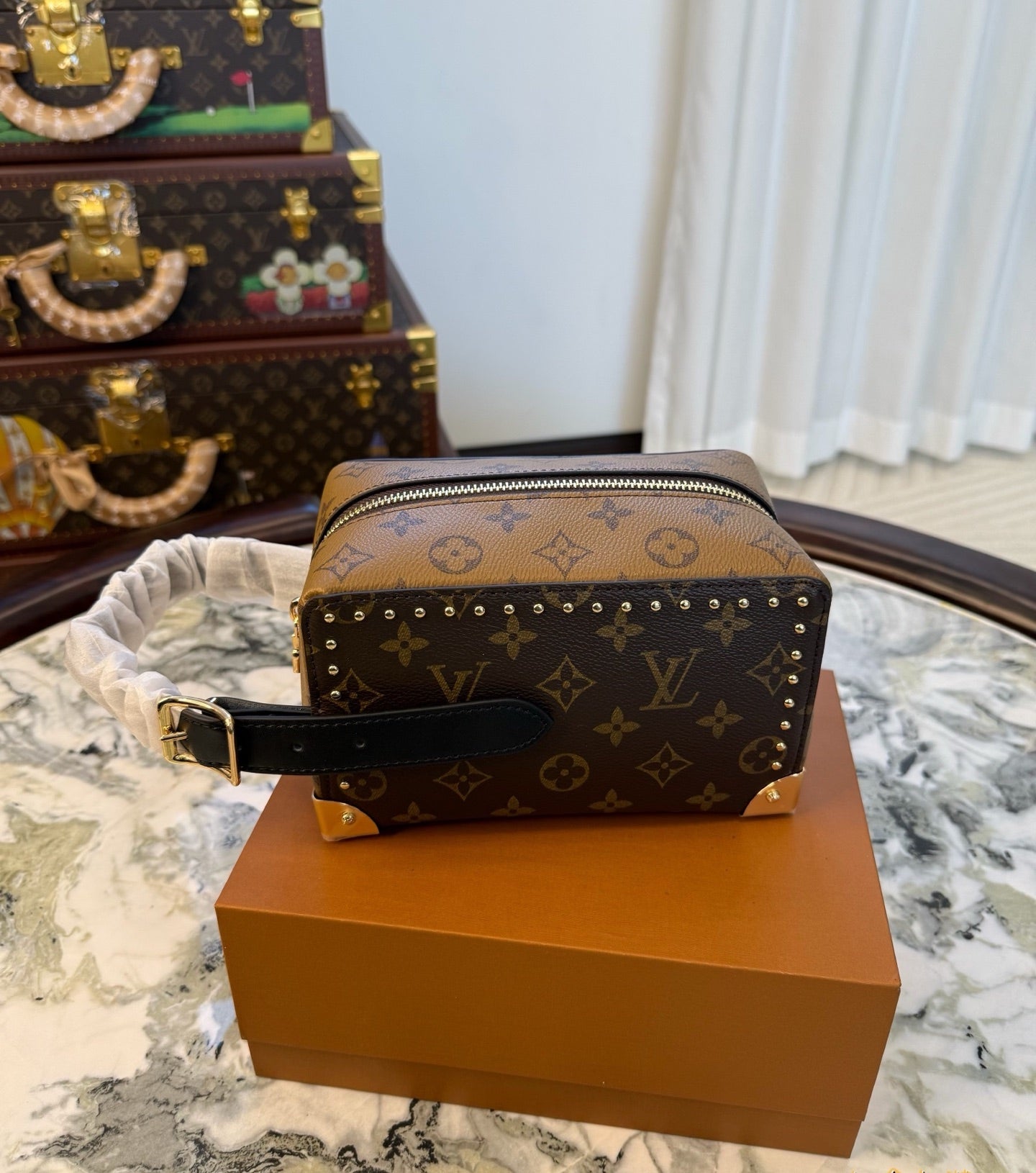 CUSTOM LV VANITY CASE