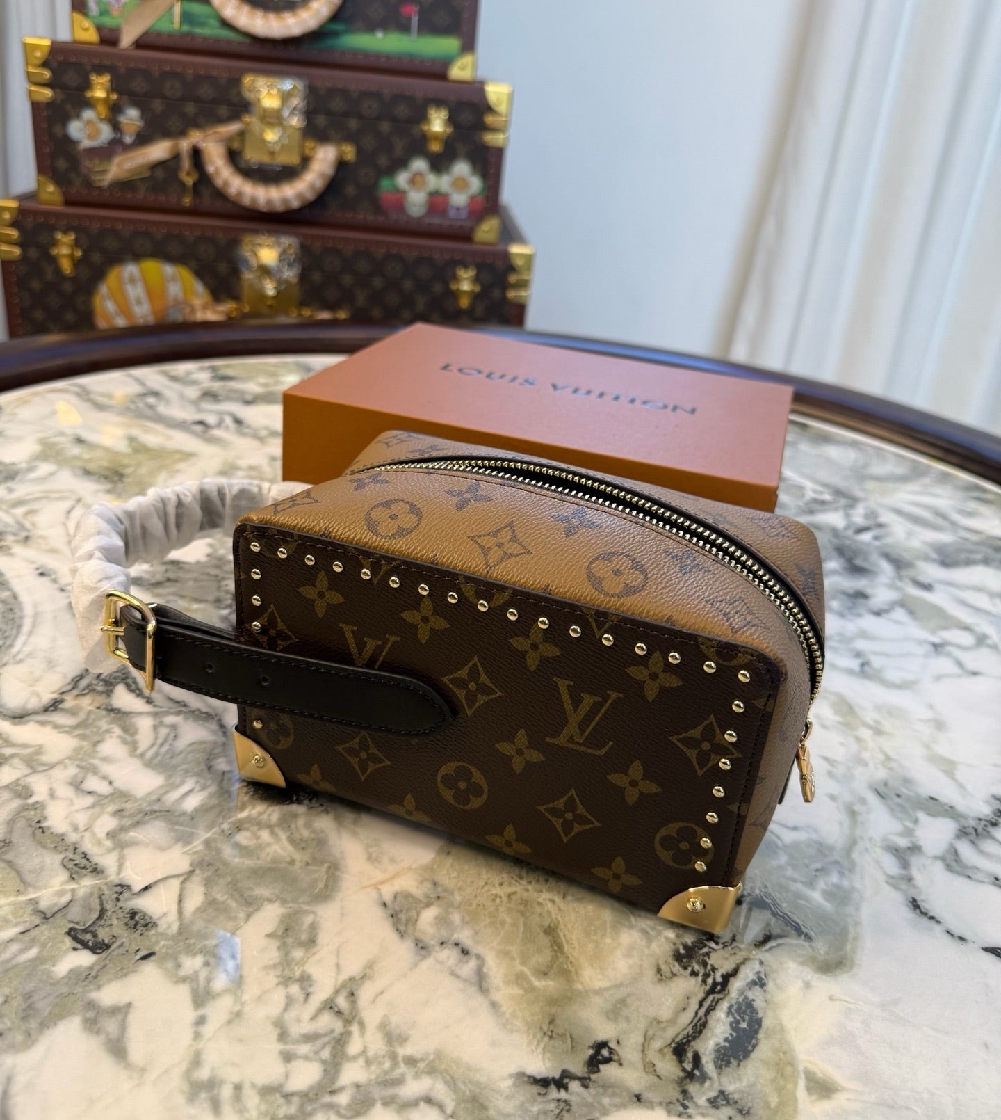 CUSTOM LV VANITY CASE