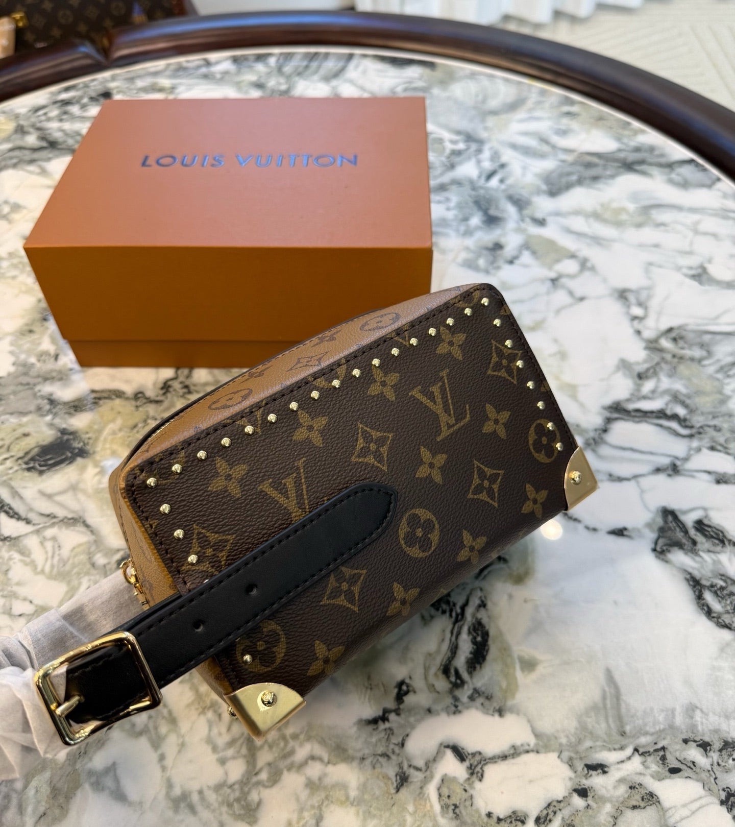 CUSTOM LV VANITY CASE