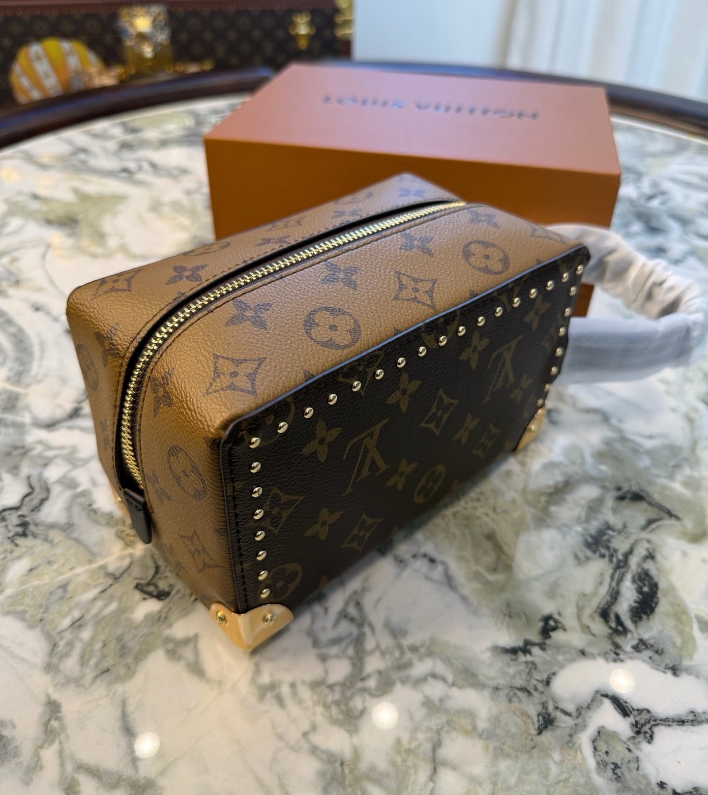 CUSTOM LV VANITY CASE
