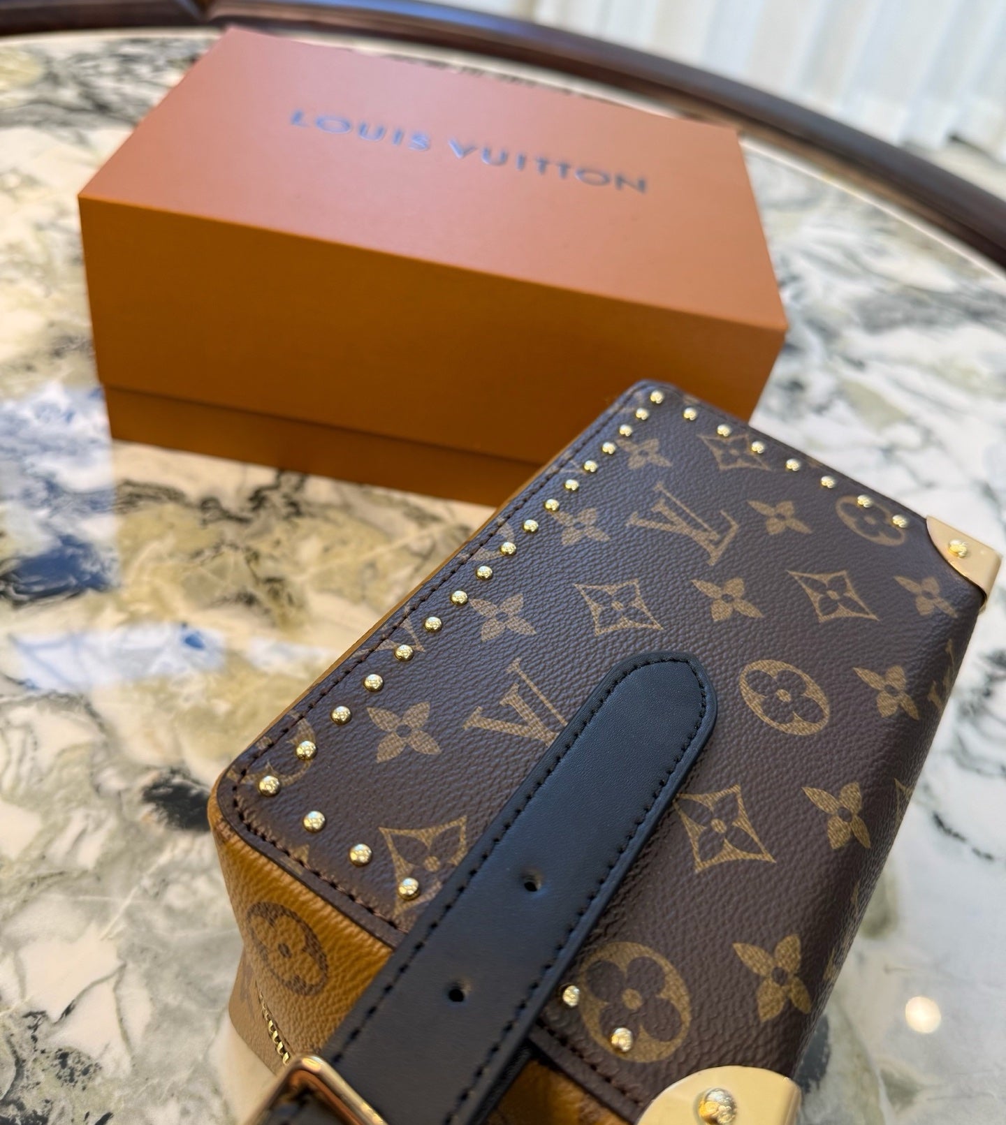 CUSTOM LV VANITY CASE