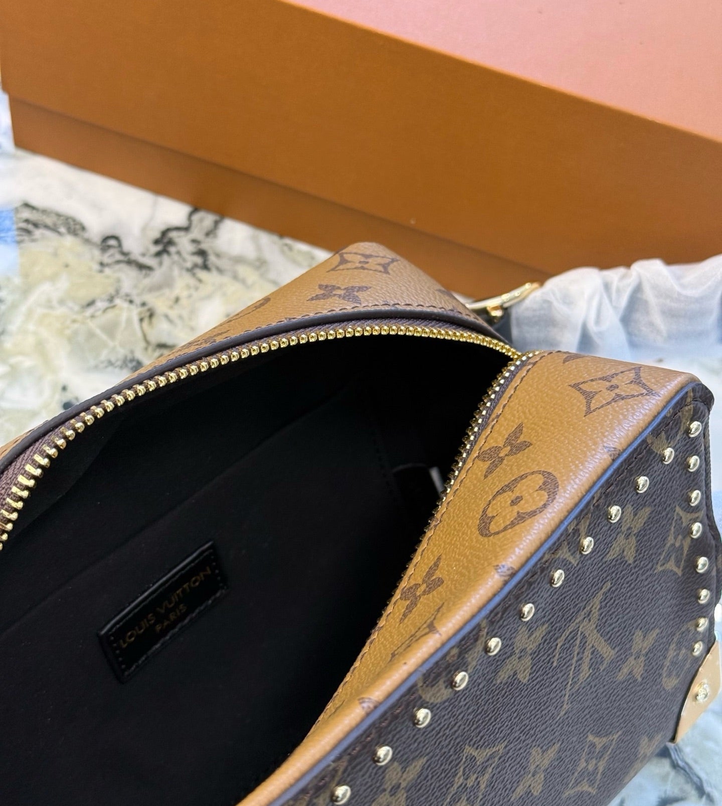 CUSTOM LV VANITY CASE