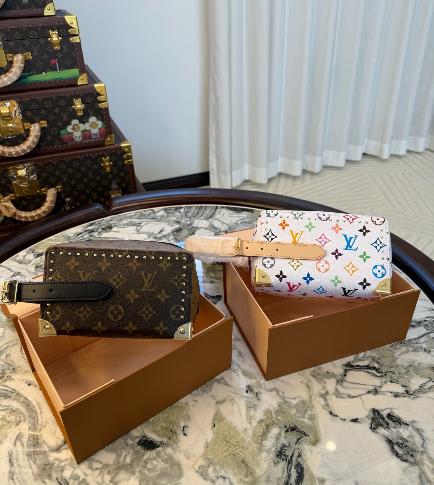 CUSTOM LV VANITY CASE