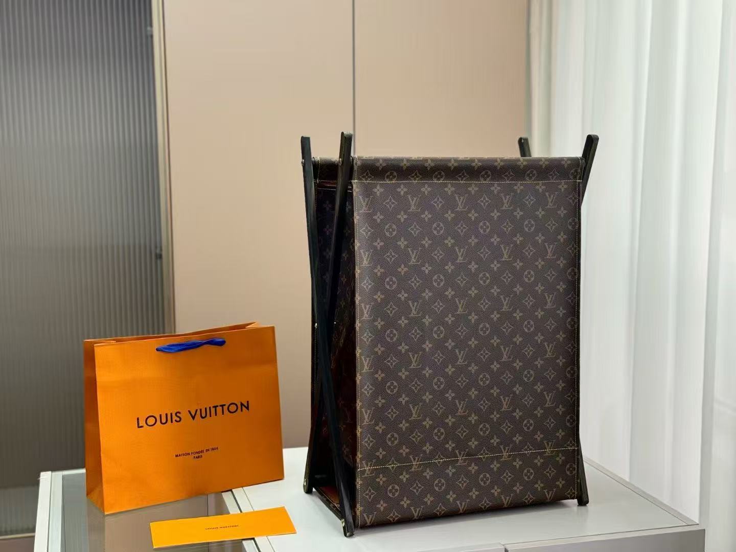 CUSTOM LV LAUNDRY BIN