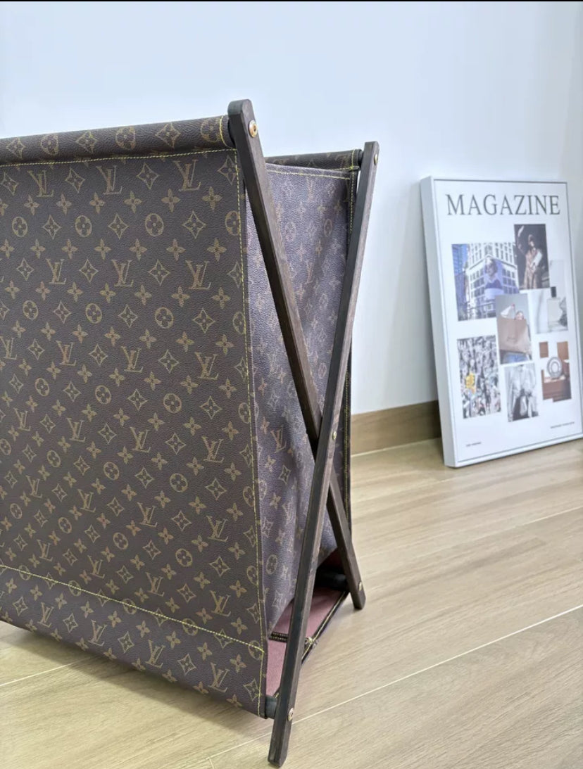 CUSTOM LV LAUNDRY BIN