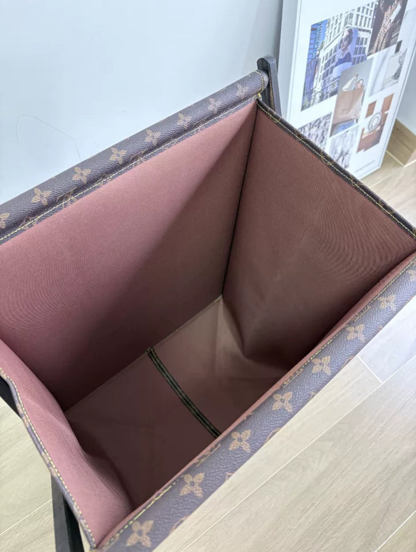 CUSTOM LV LAUNDRY BIN