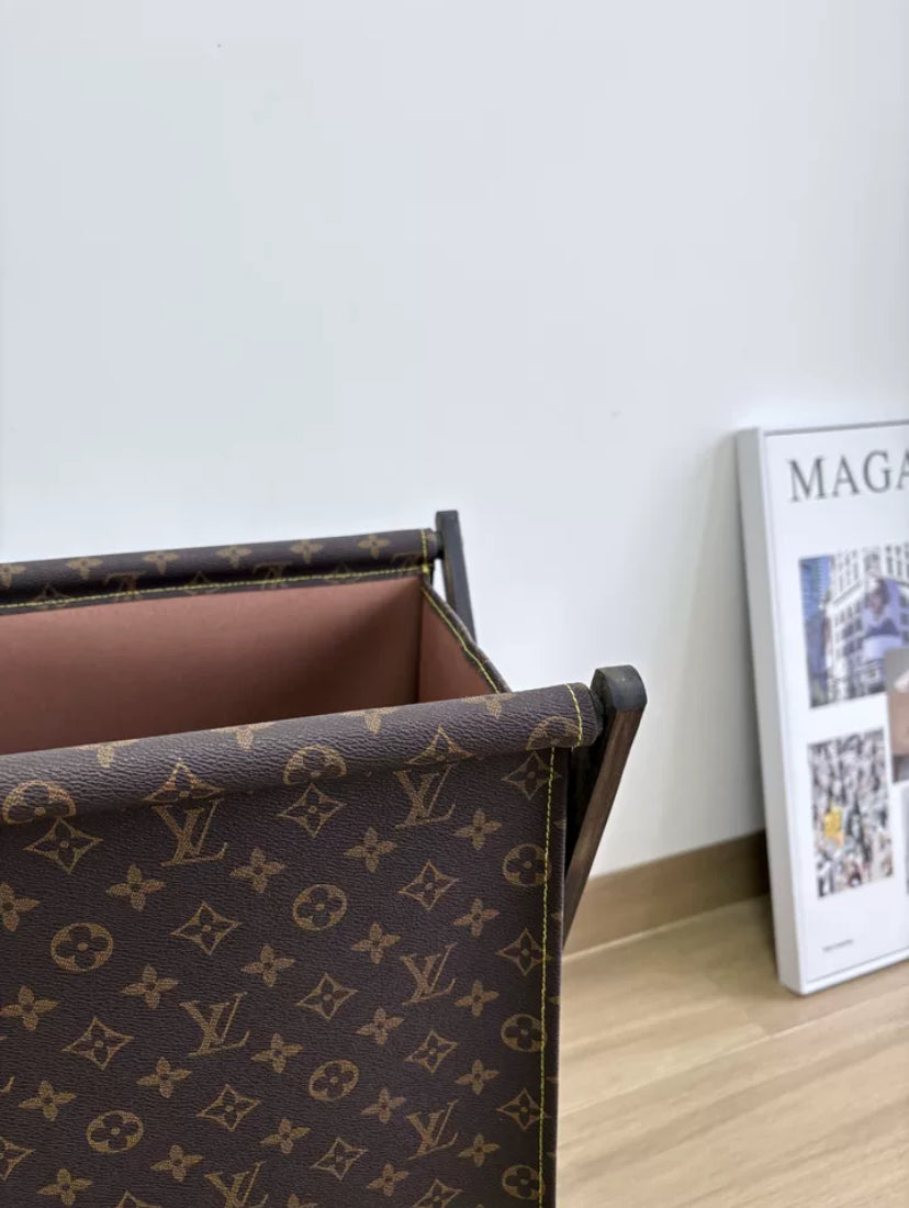 CUSTOM LV LAUNDRY BIN