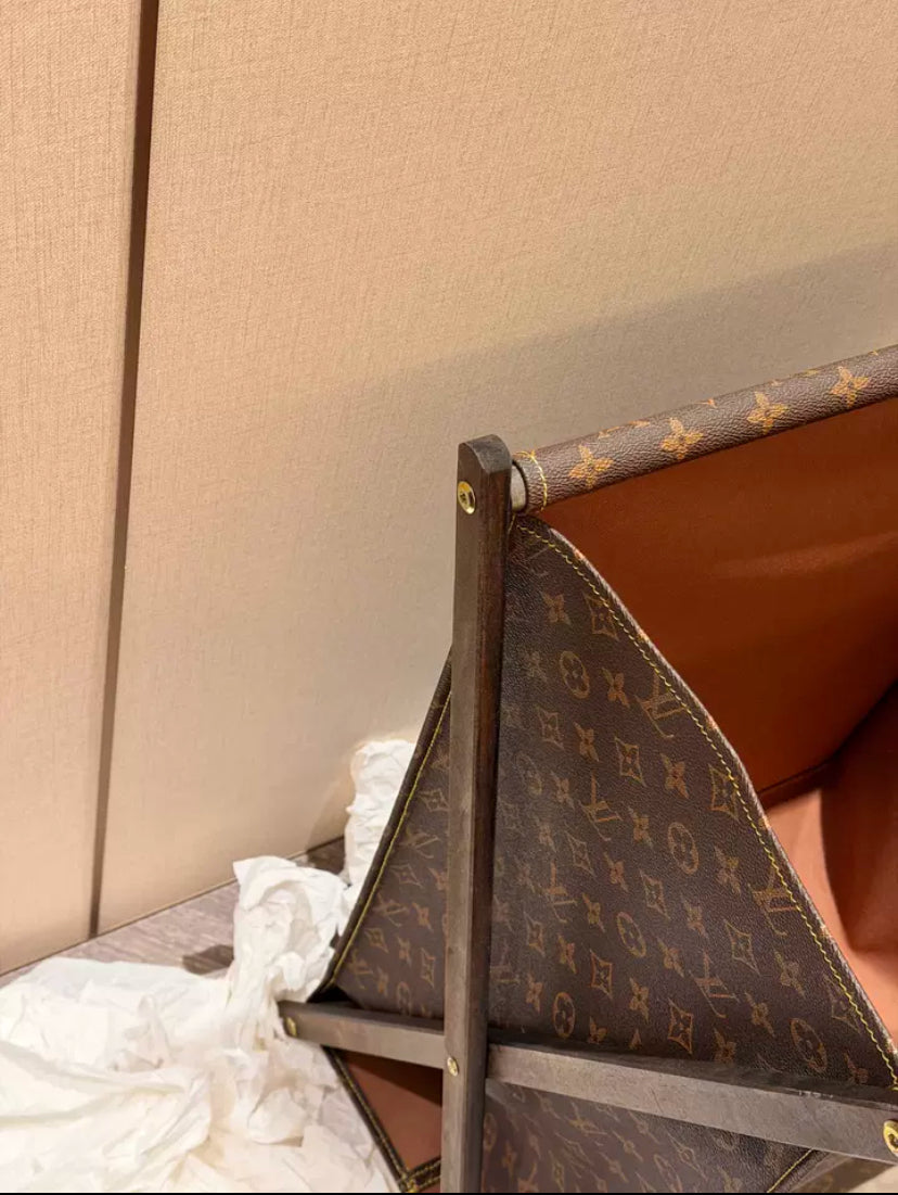 CUSTOM LV LAUNDRY BIN