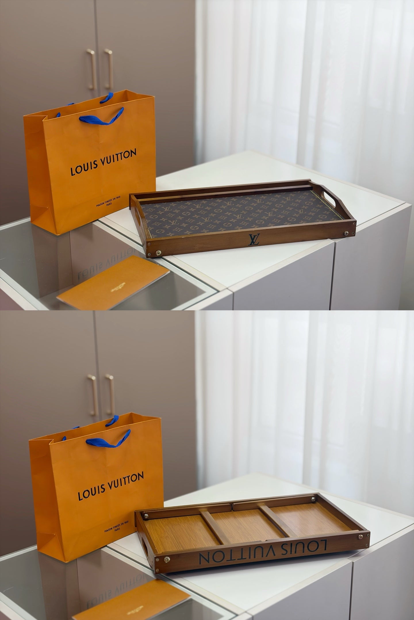 CUSTOM LV PICNIC TRAY TABLE 2.0