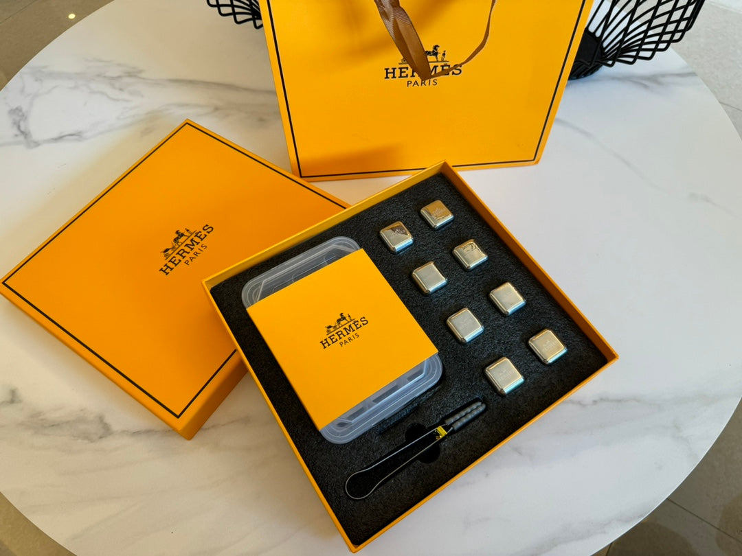 HERMES METAL ICE CUBES
