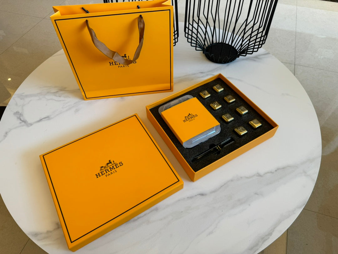 HERMES METAL ICE CUBES