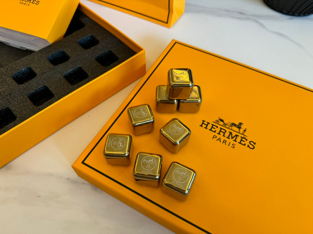 HERMES METAL ICE CUBES