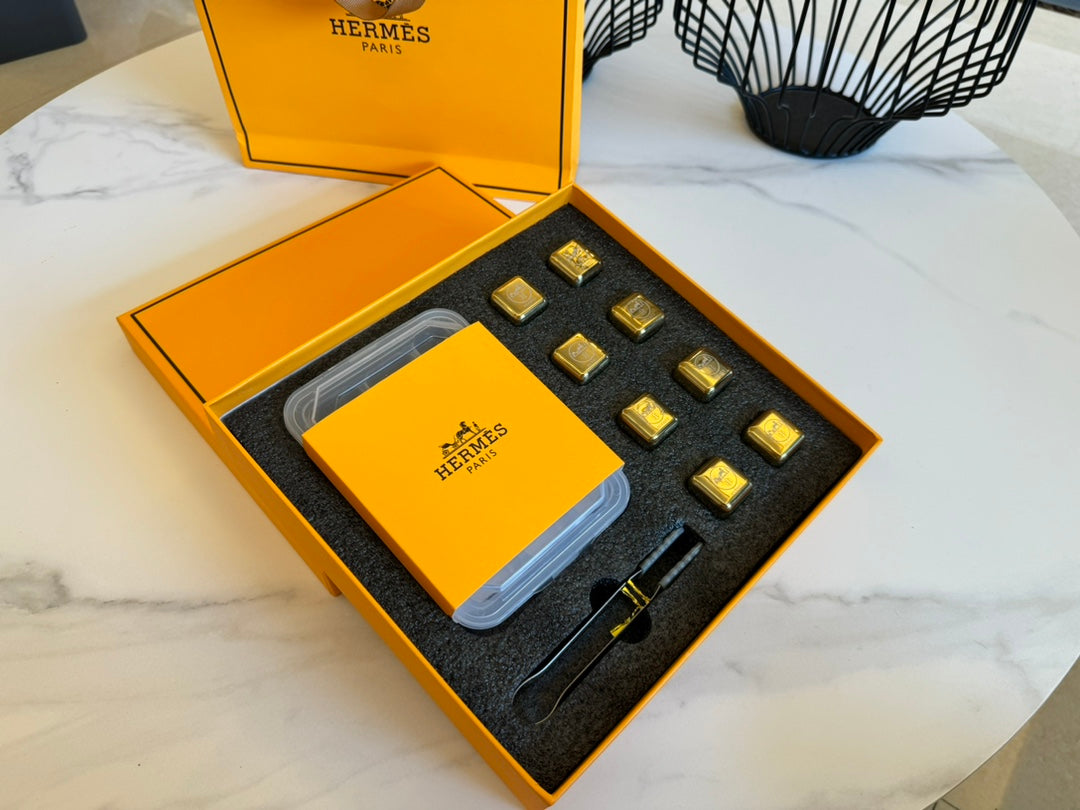 HERMES METAL ICE CUBES