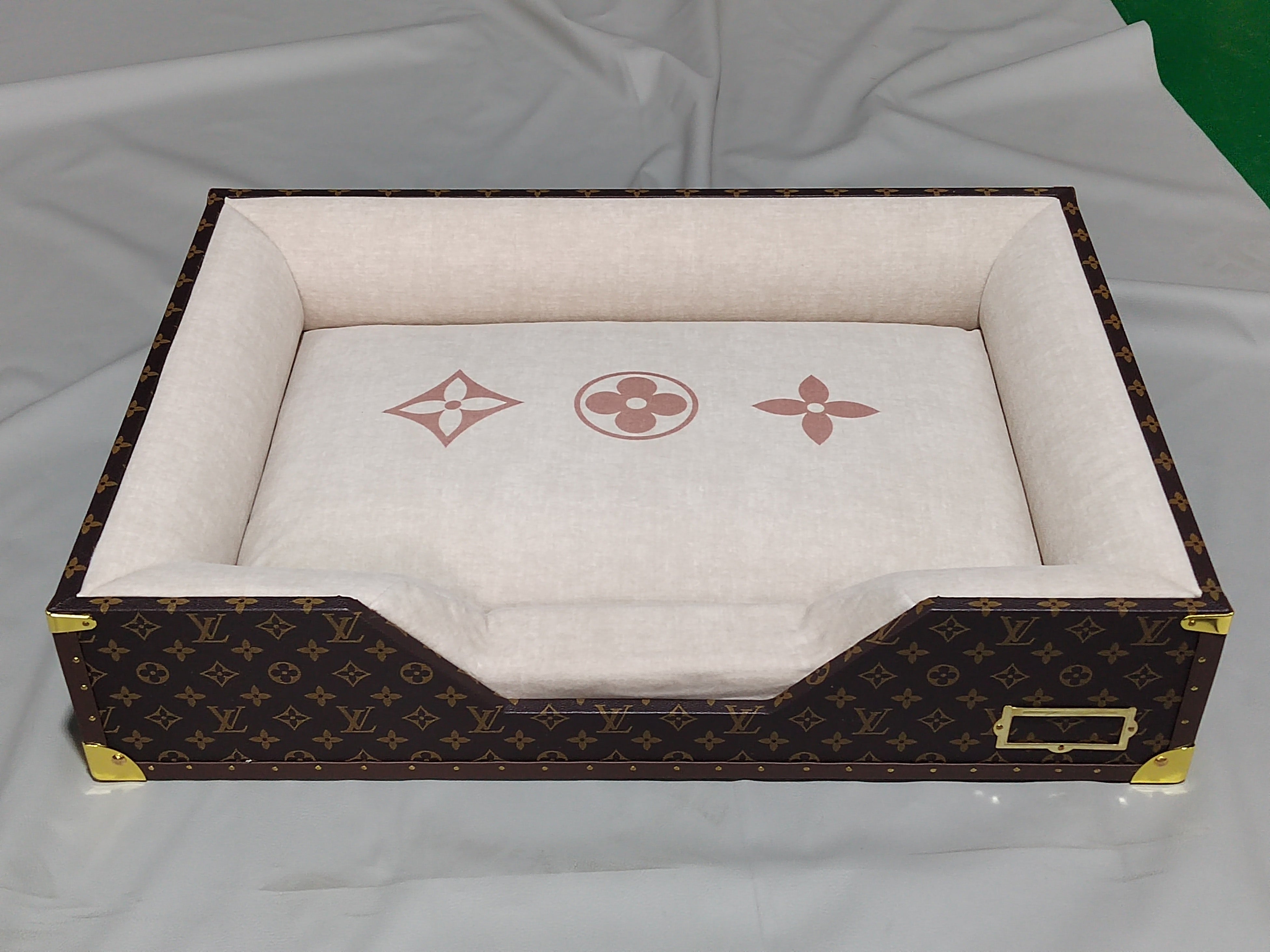 CUSTOM LV PET BED