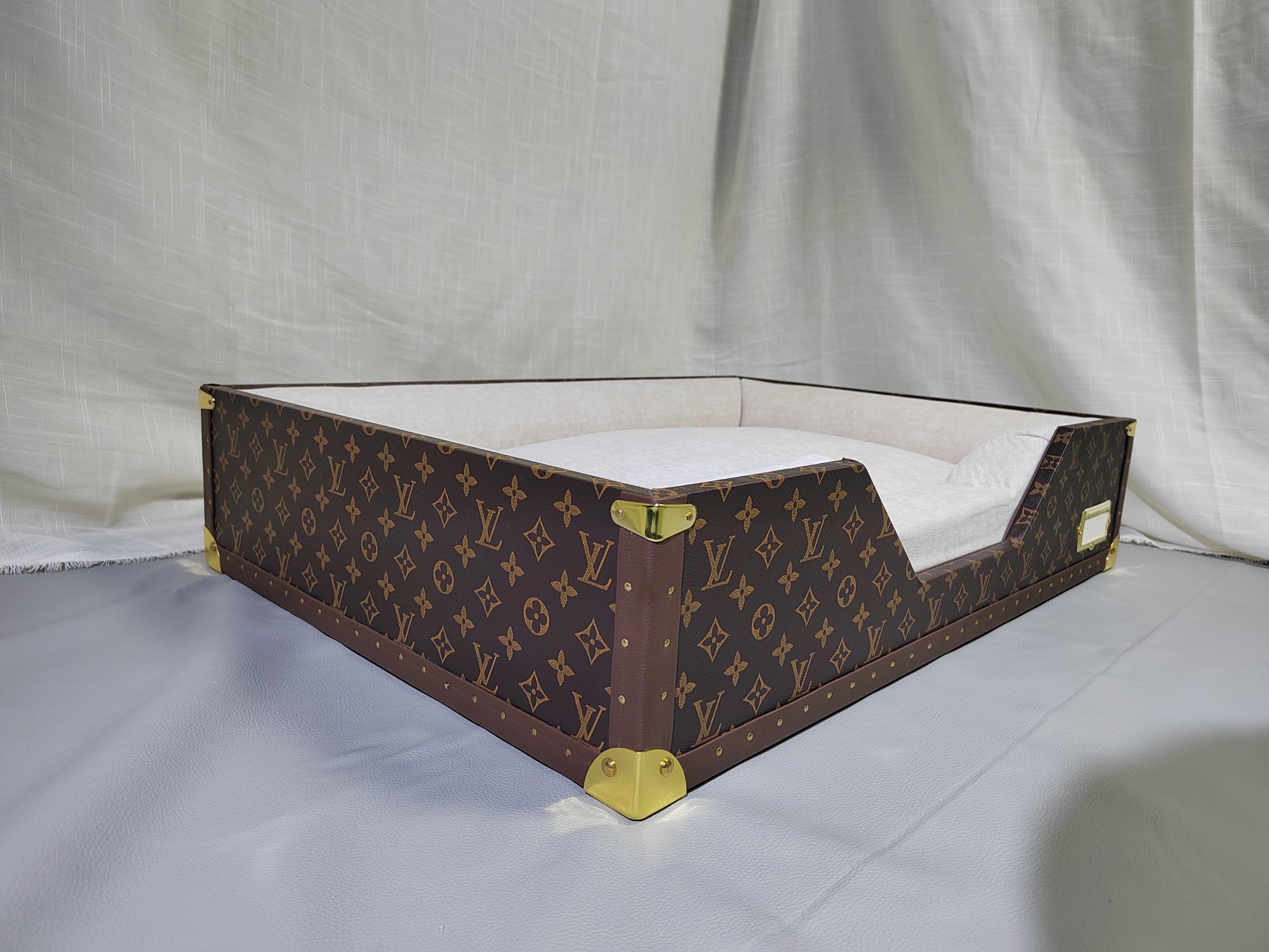 CUSTOM LV PET BED