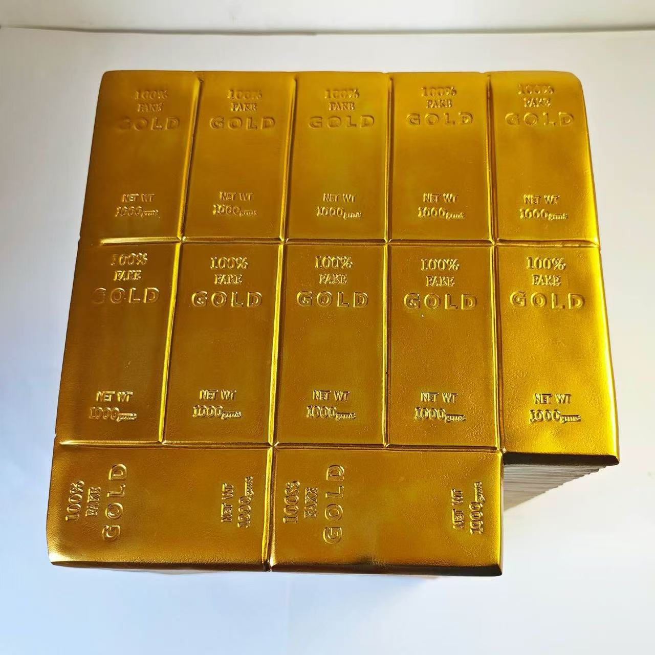 GOLD BAR SIDE TABLE