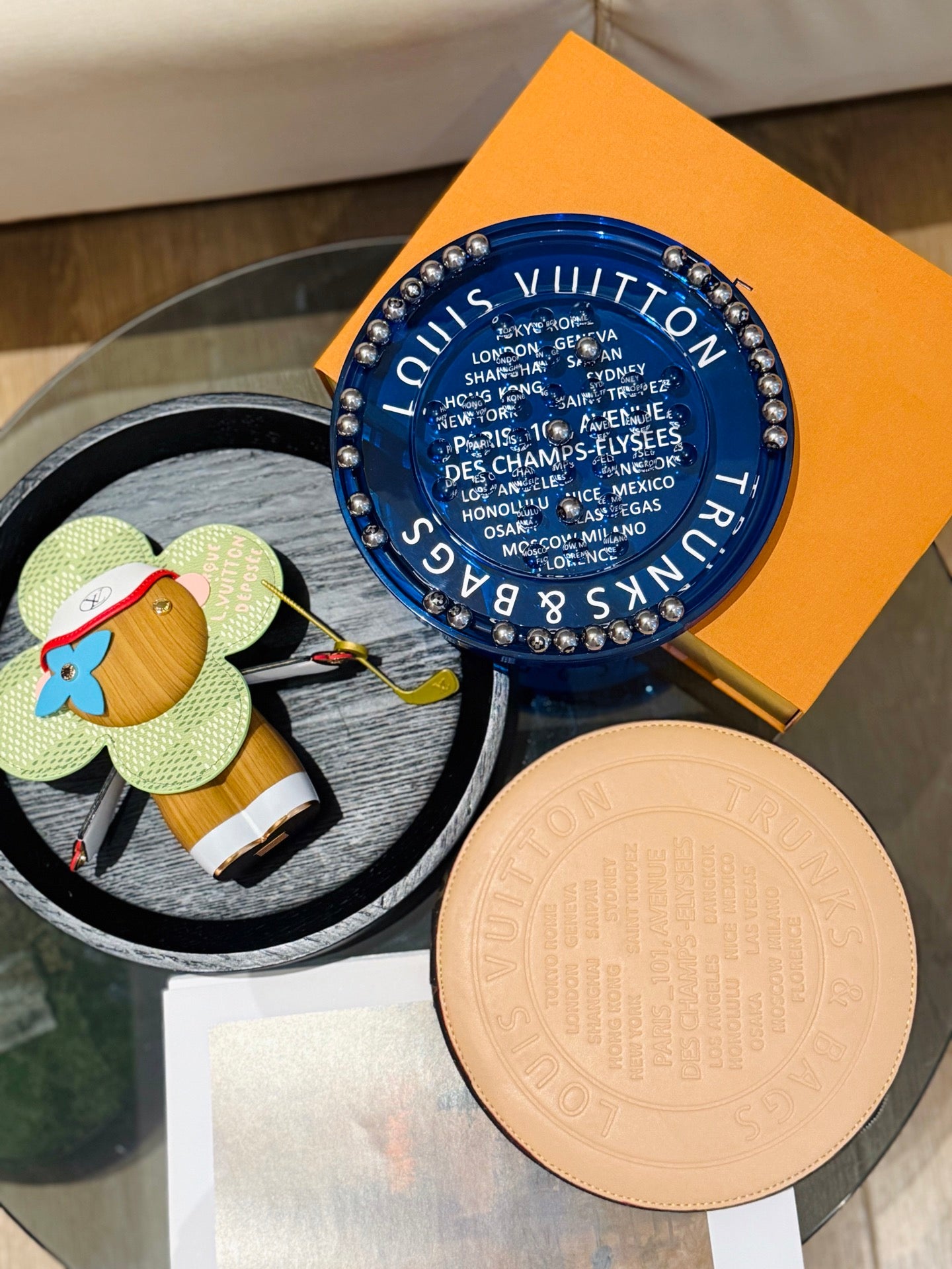CUSTOM LV SOLITAIRE GAME SET