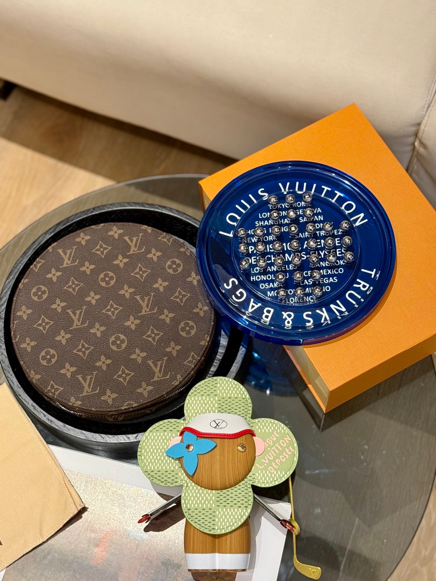 CUSTOM LV SOLITAIRE GAME SET