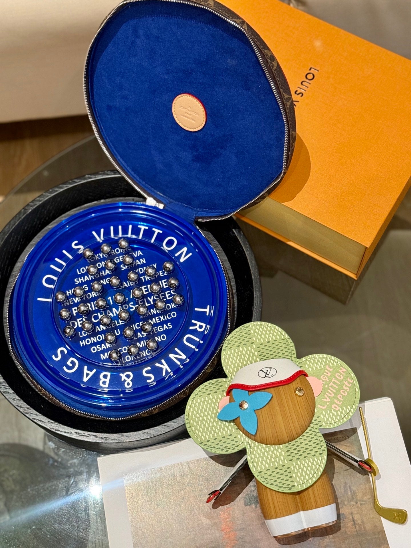 CUSTOM LV SOLITAIRE GAME SET