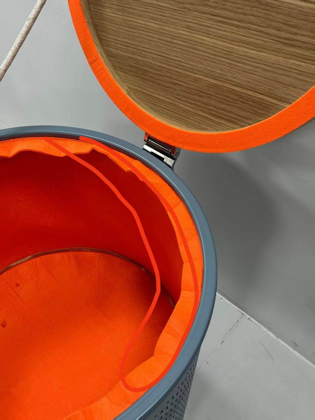 HERMES STORAGE SIDE TABLE