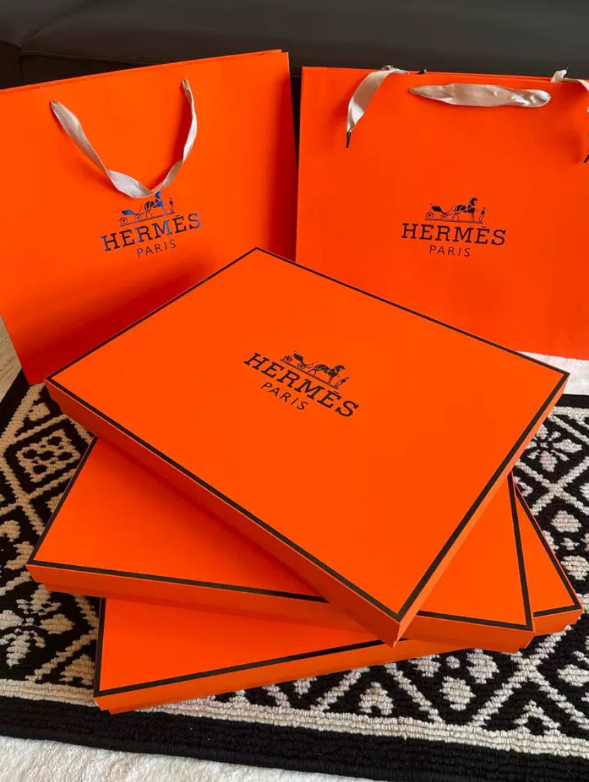 HERMES LEATHER TRAY