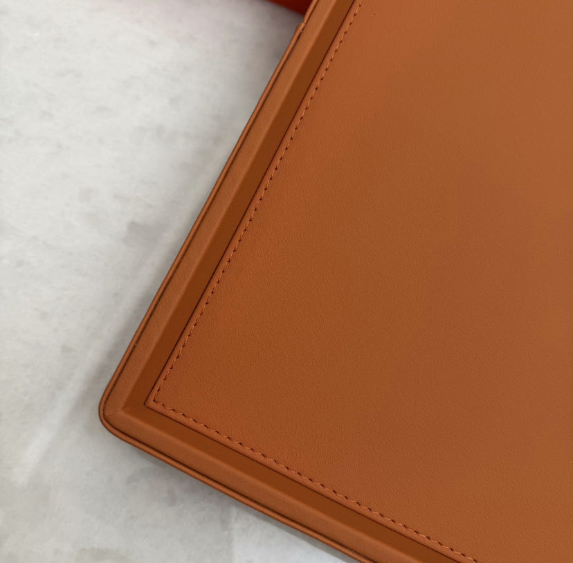 HERMES LEATHER TRAY