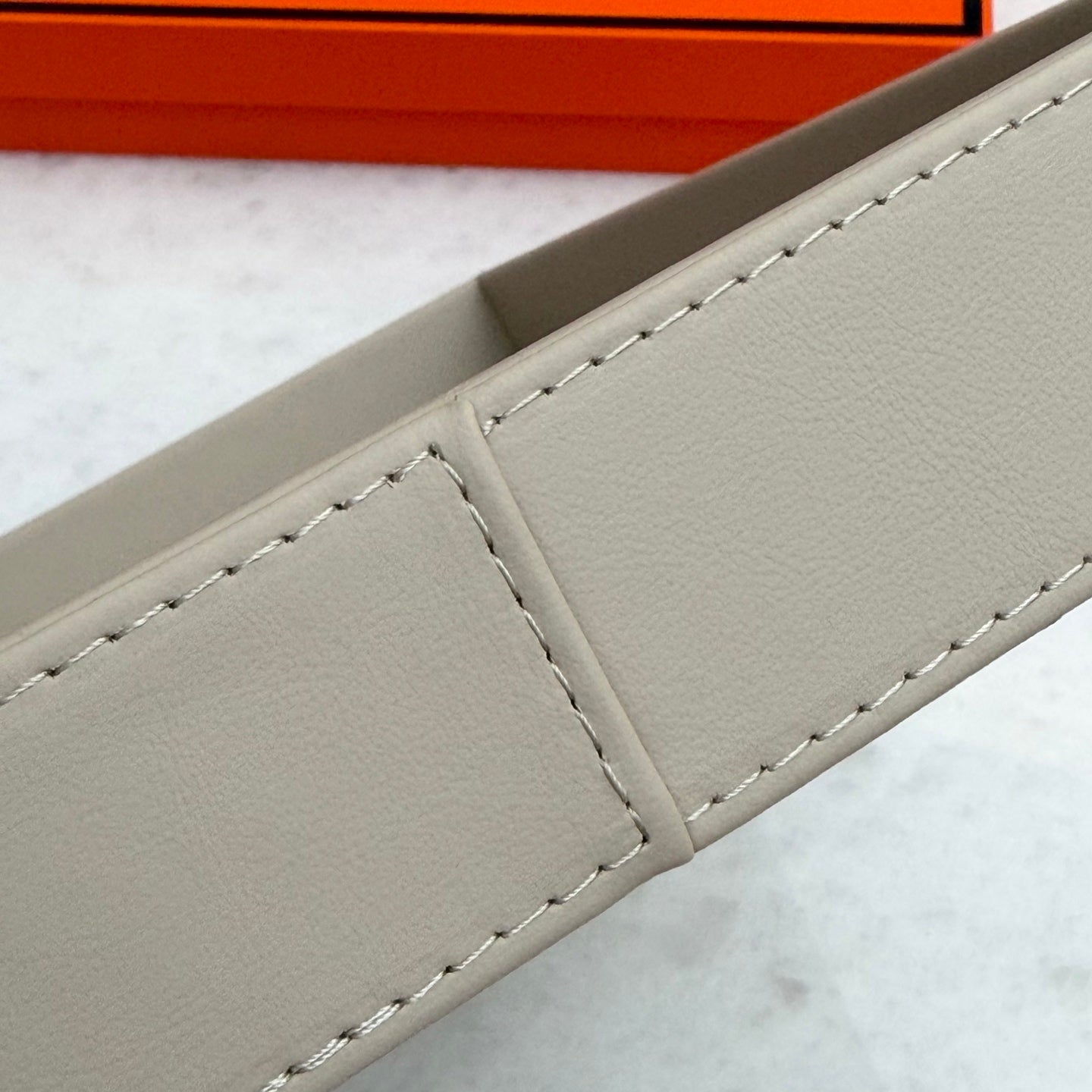 HERMES LEATHER TRAY