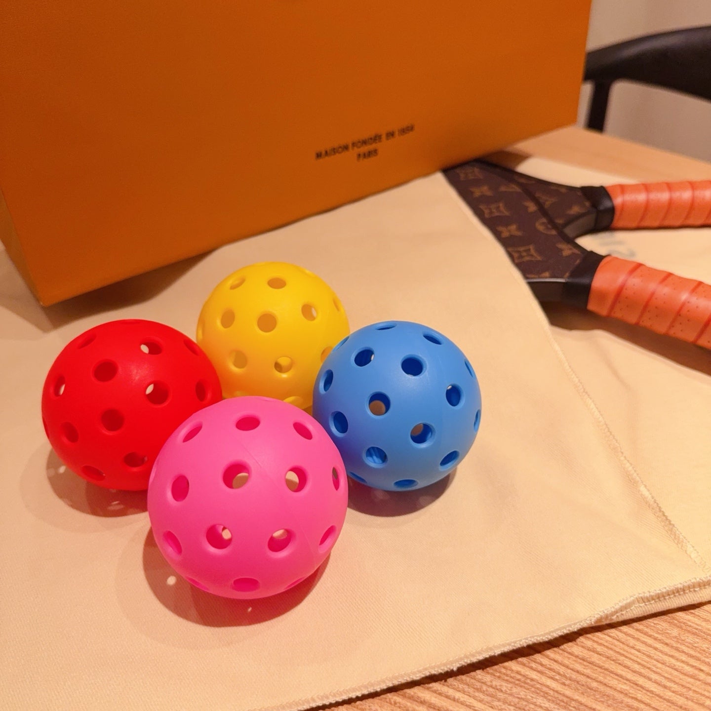CUSTOM LV PICKLE BALL SET