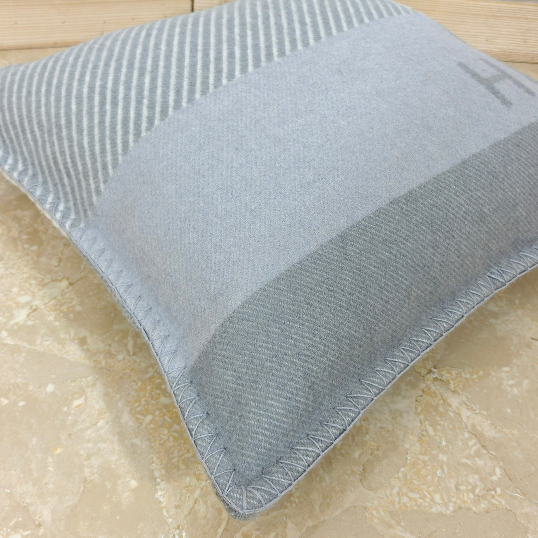 HERMES WOOL RIVIERA THROW PILLOW 2.0