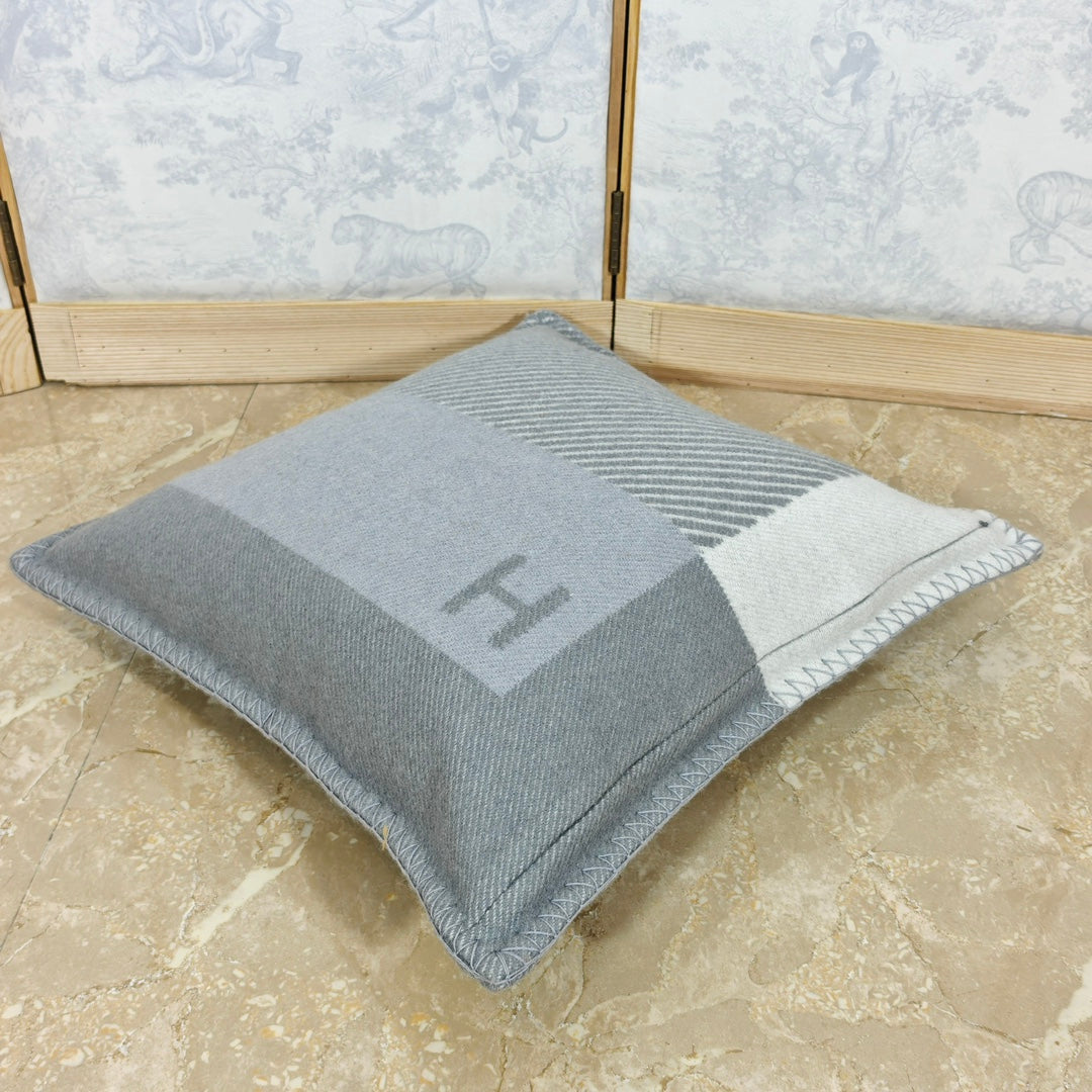 HERMES WOOL RIVIERA THROW PILLOW 2.0