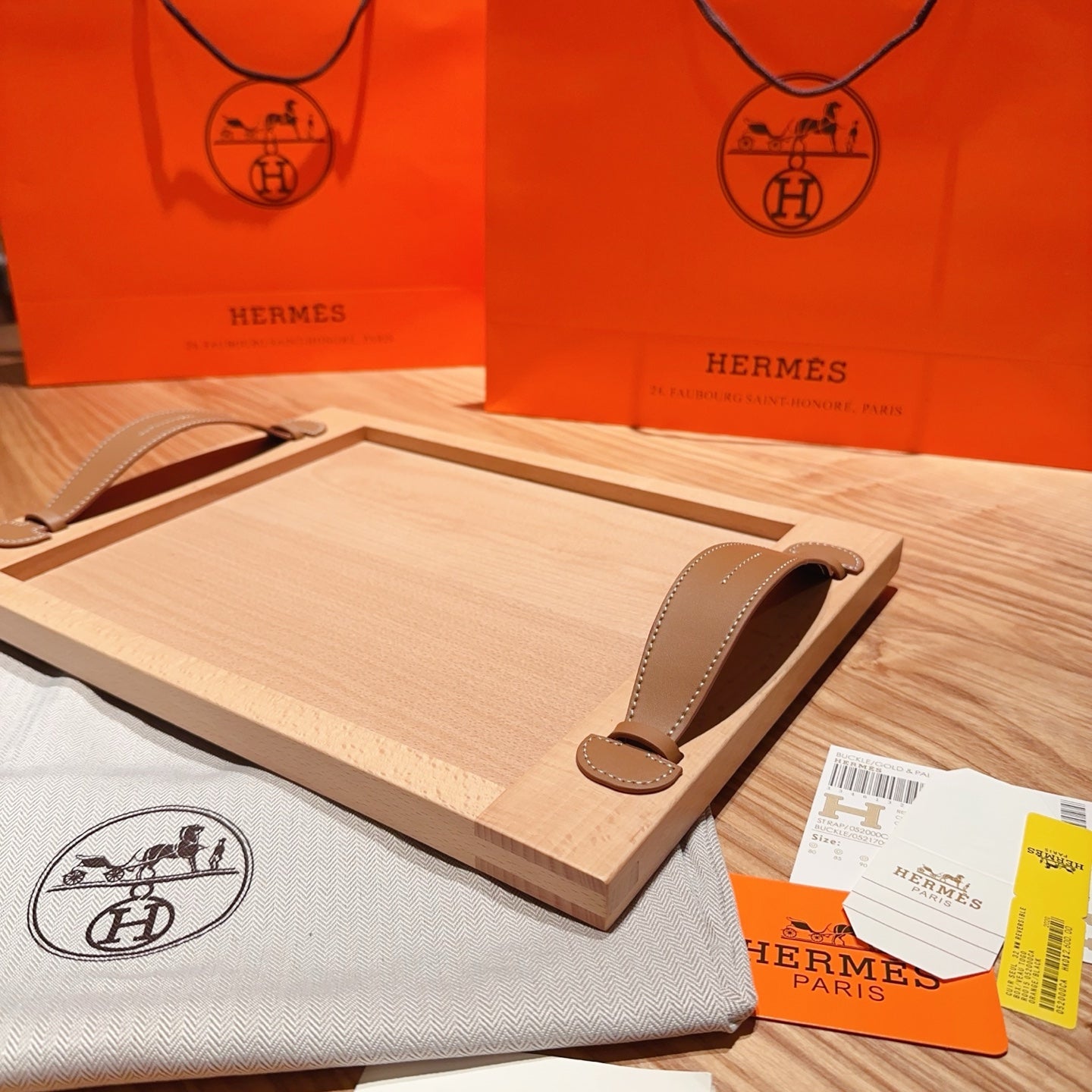 HERMES SERVING TRAY