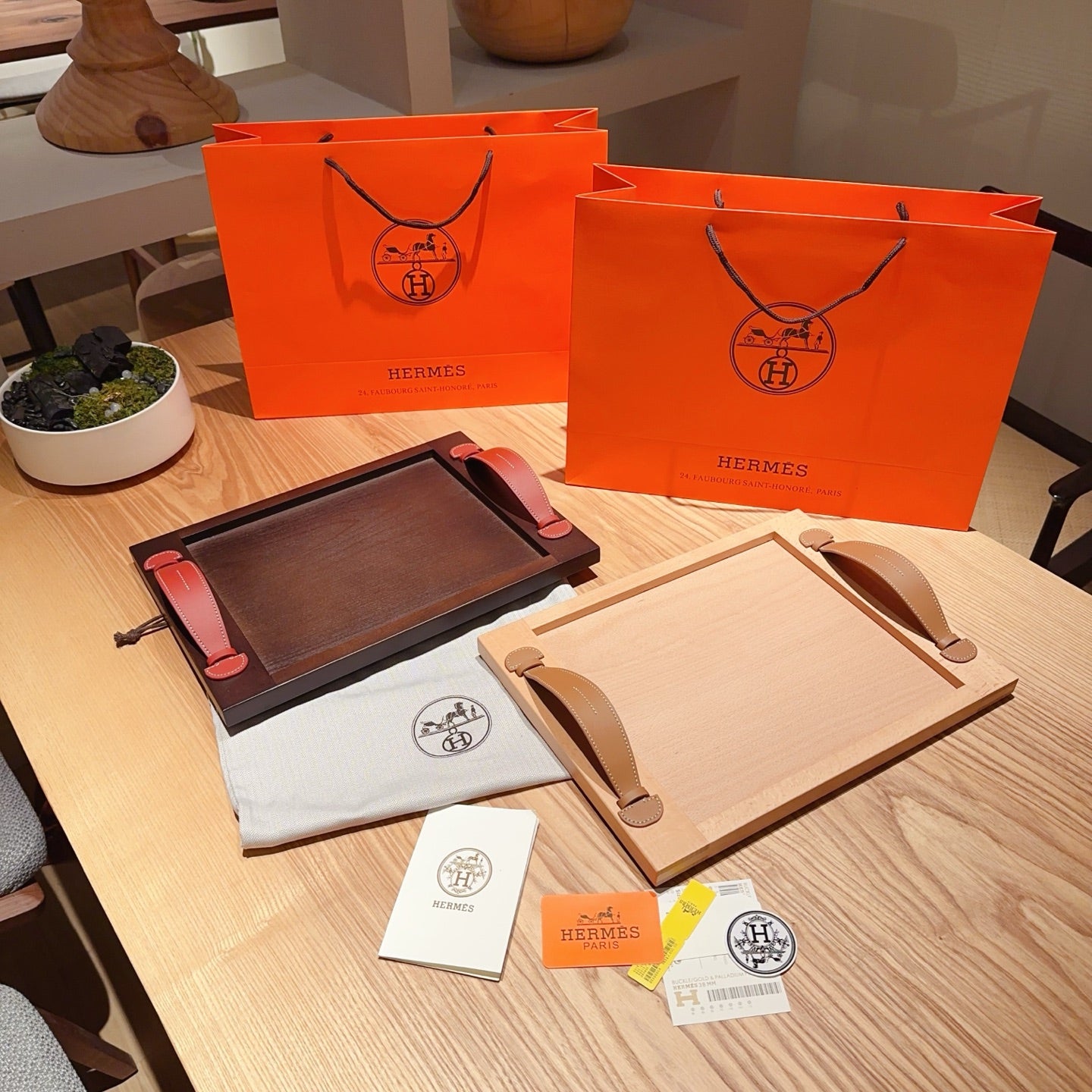 HERMES SERVING TRAY